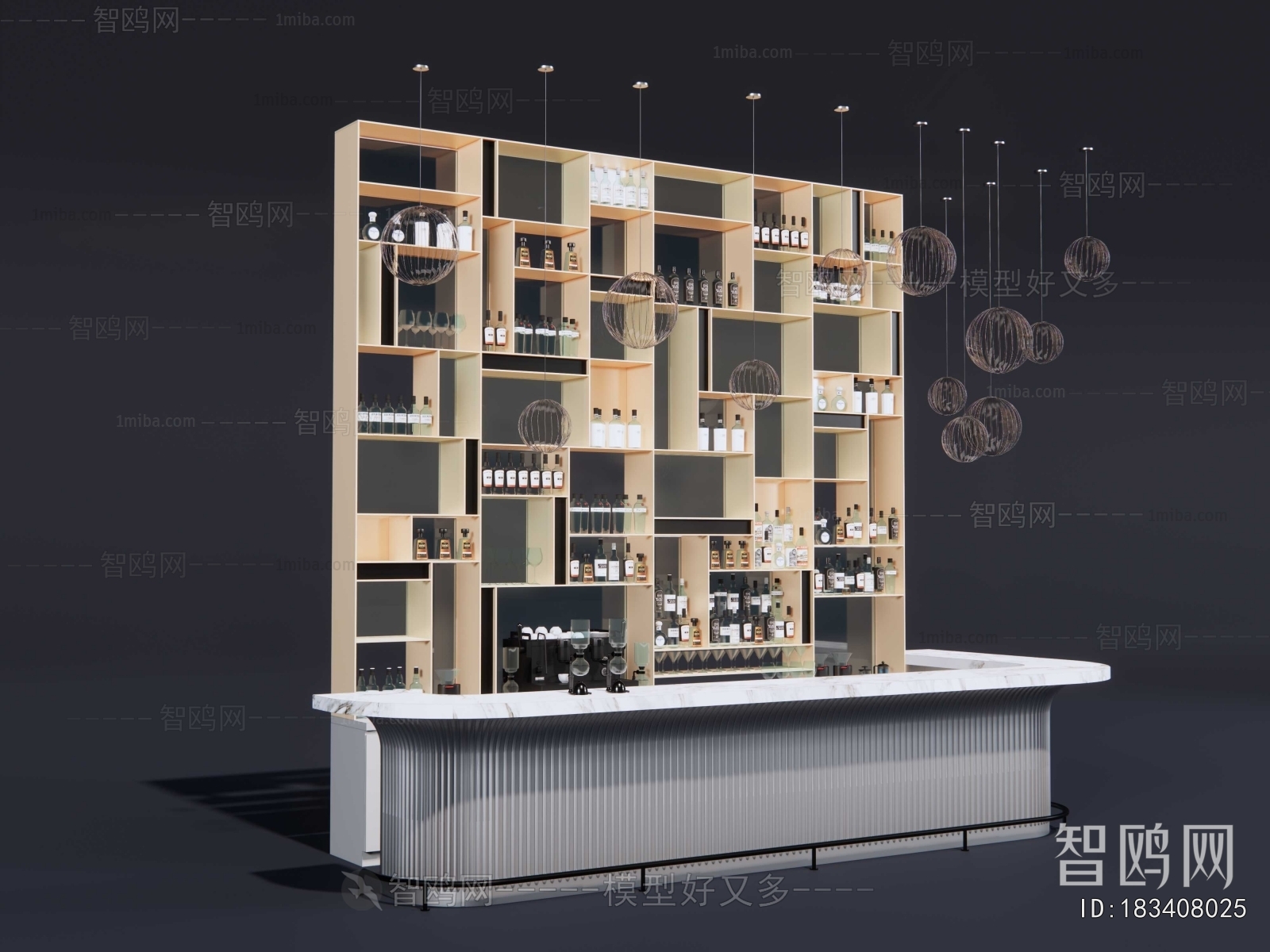 Modern Counter Bar