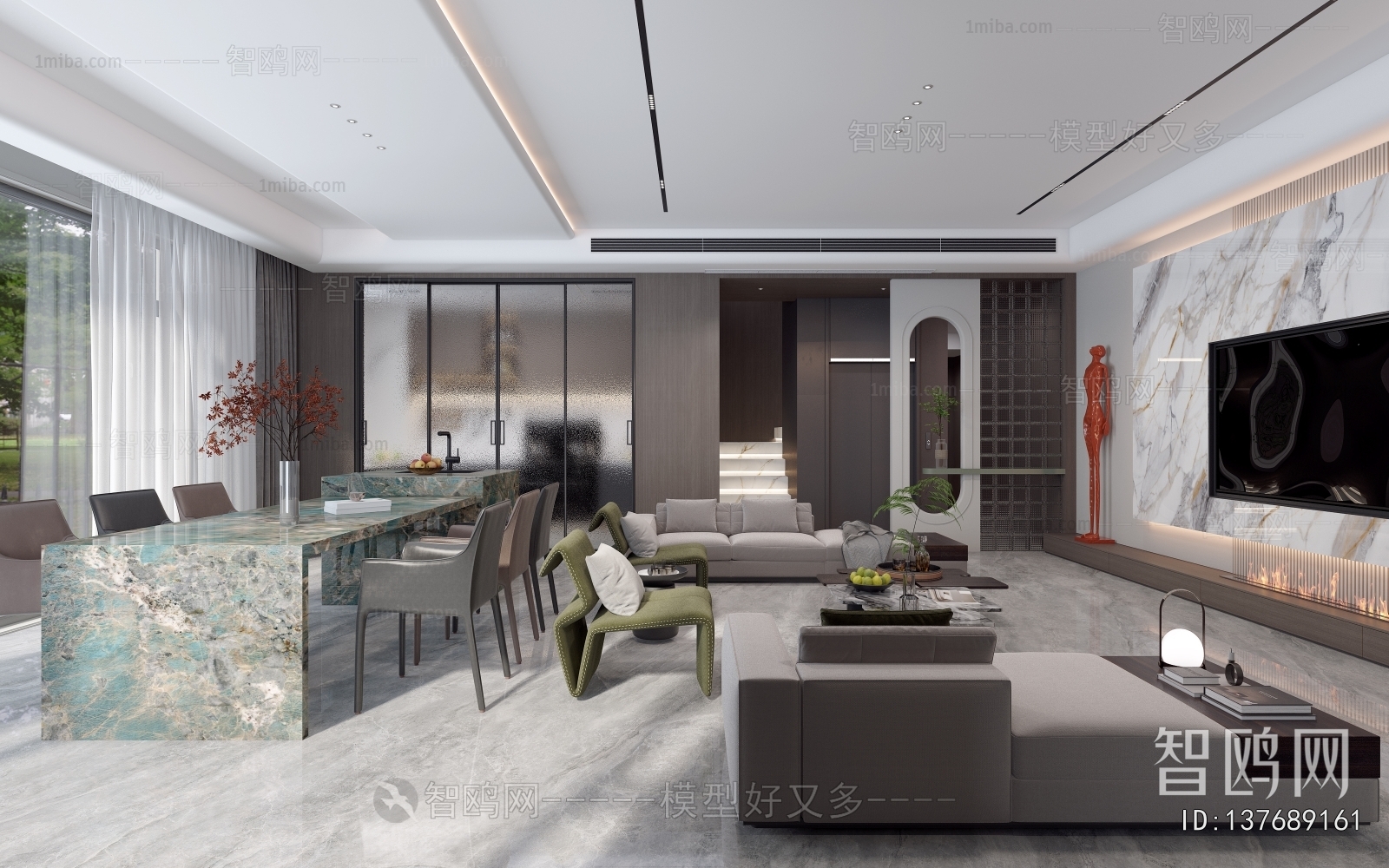 Modern A Living Room