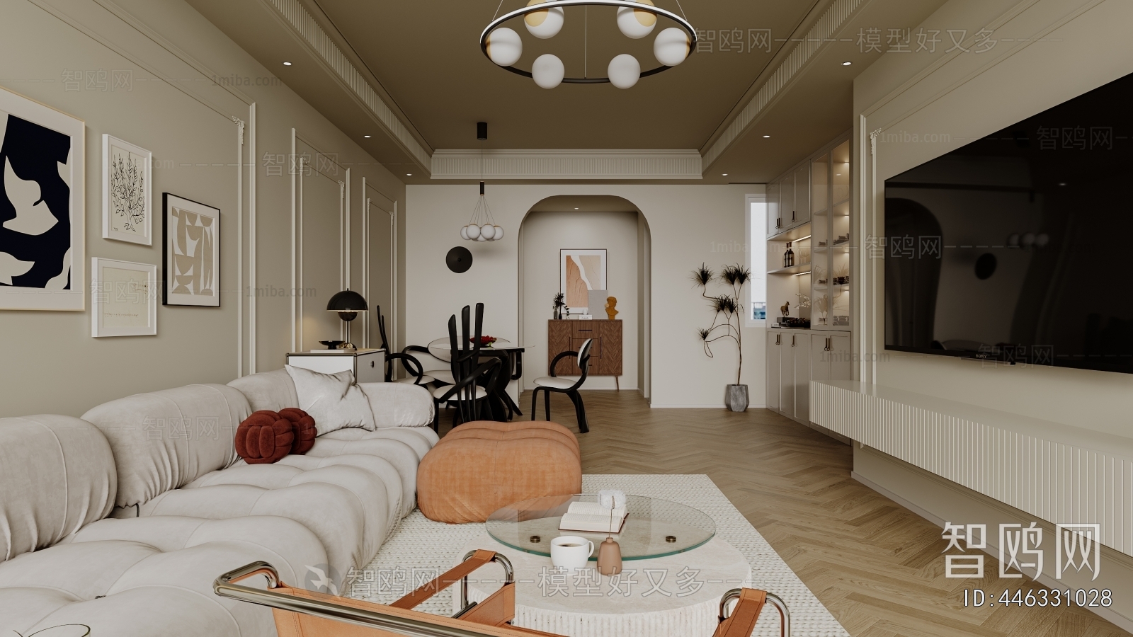 French Style A Living Room