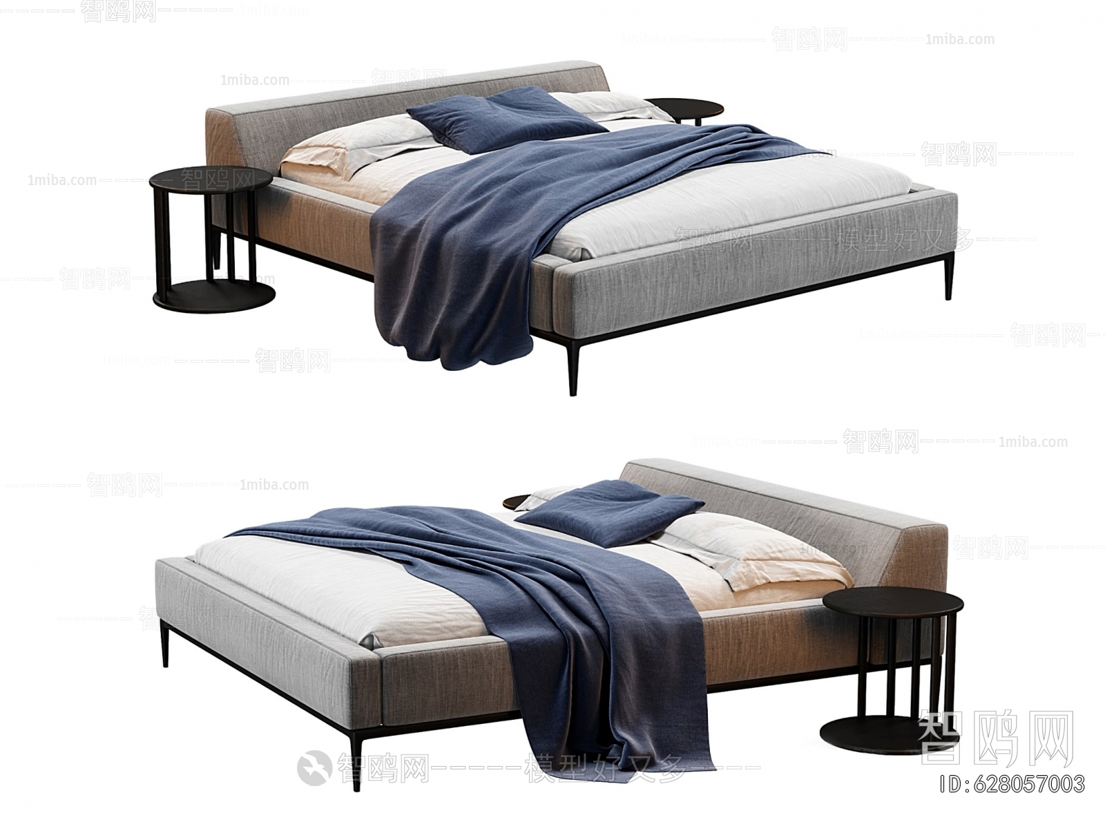 Modern Double Bed