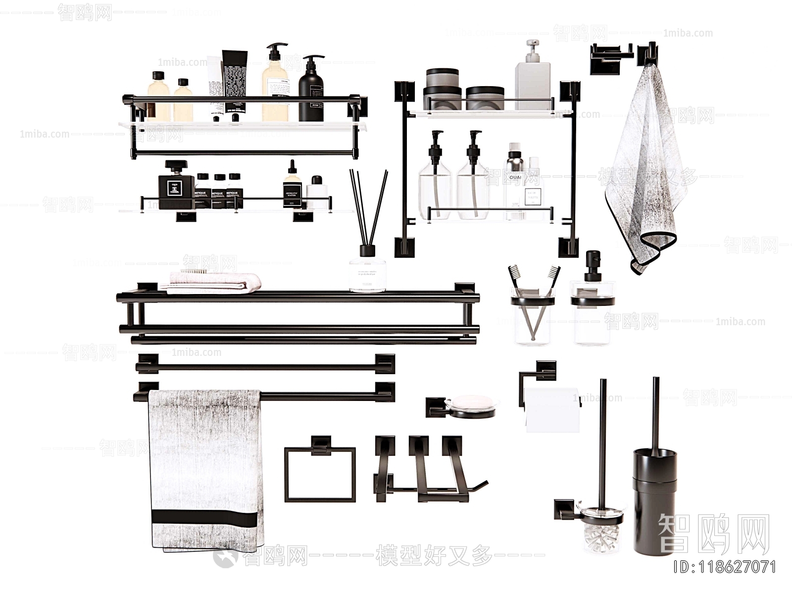 Modern Bathroom Rack