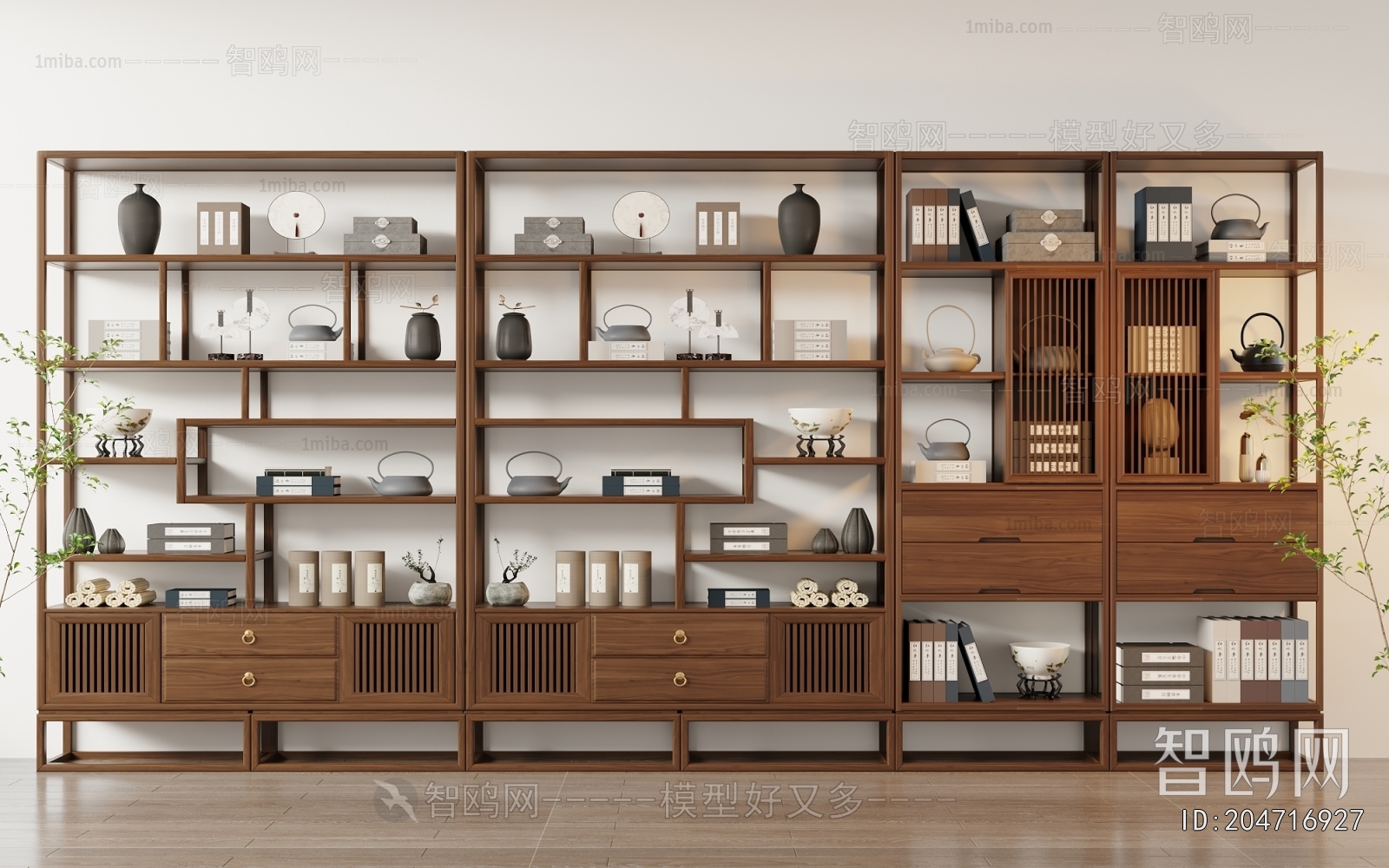 New Chinese Style Antique Rack