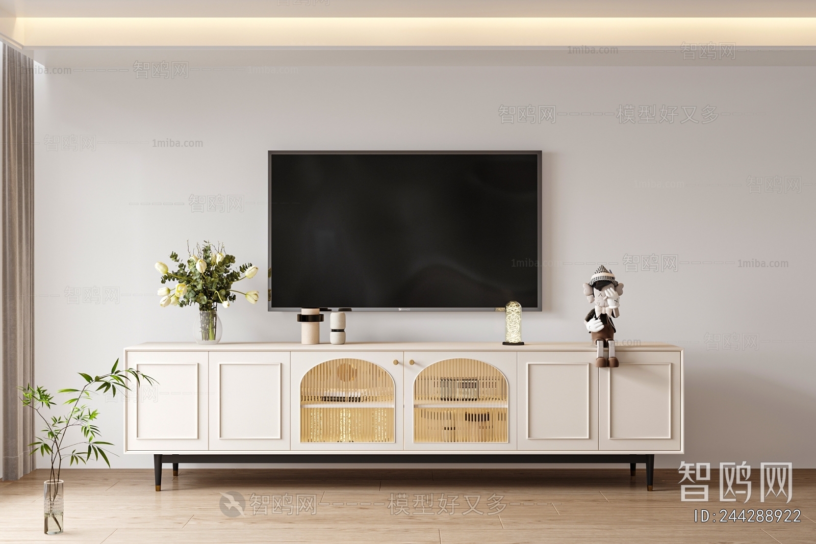 French Style TV Cabinet