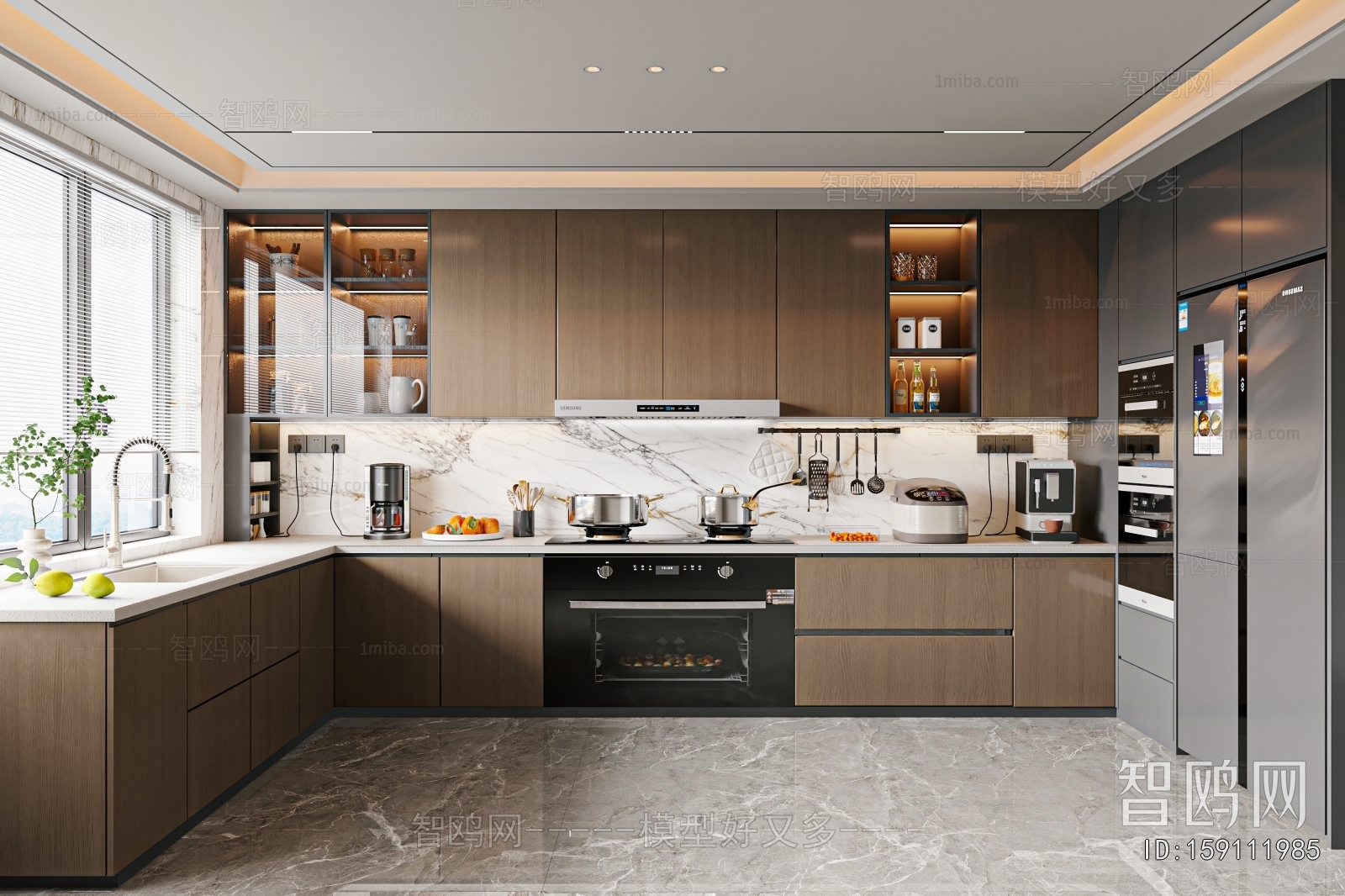 Modern The Kitchen