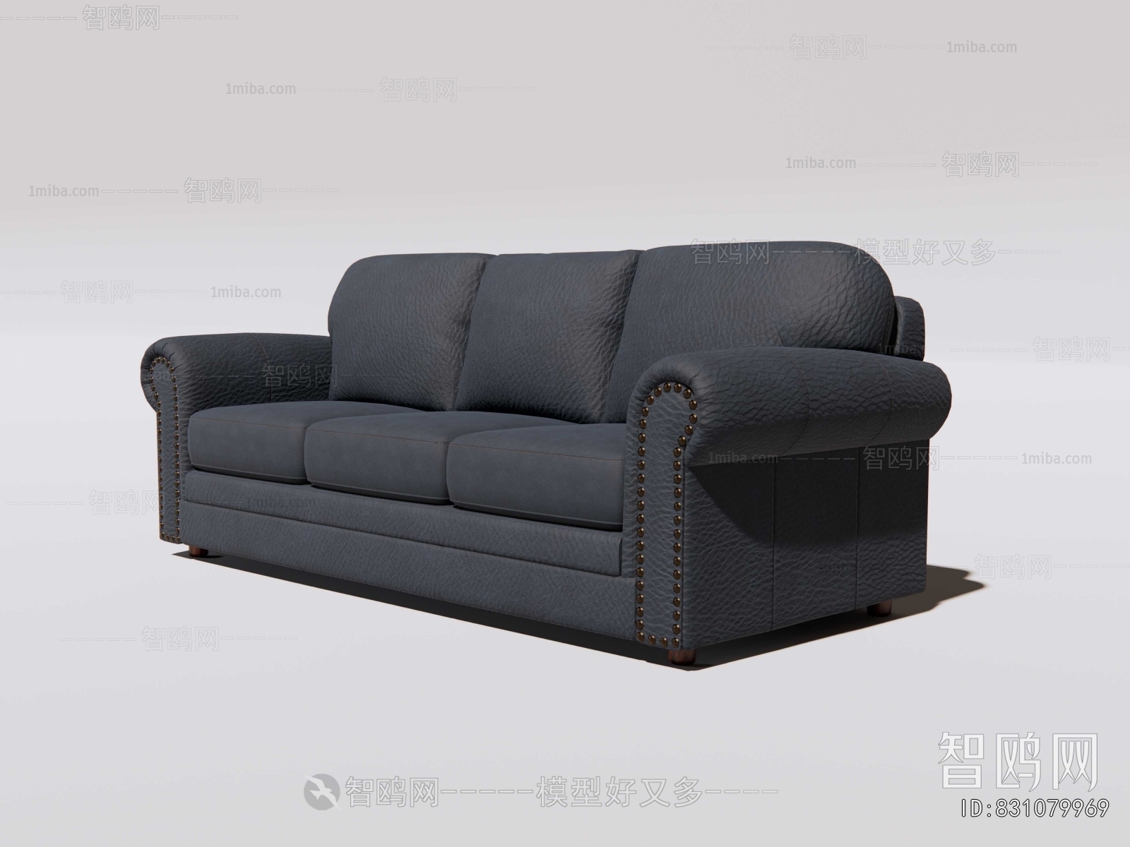 American Style Three-seat Sofa