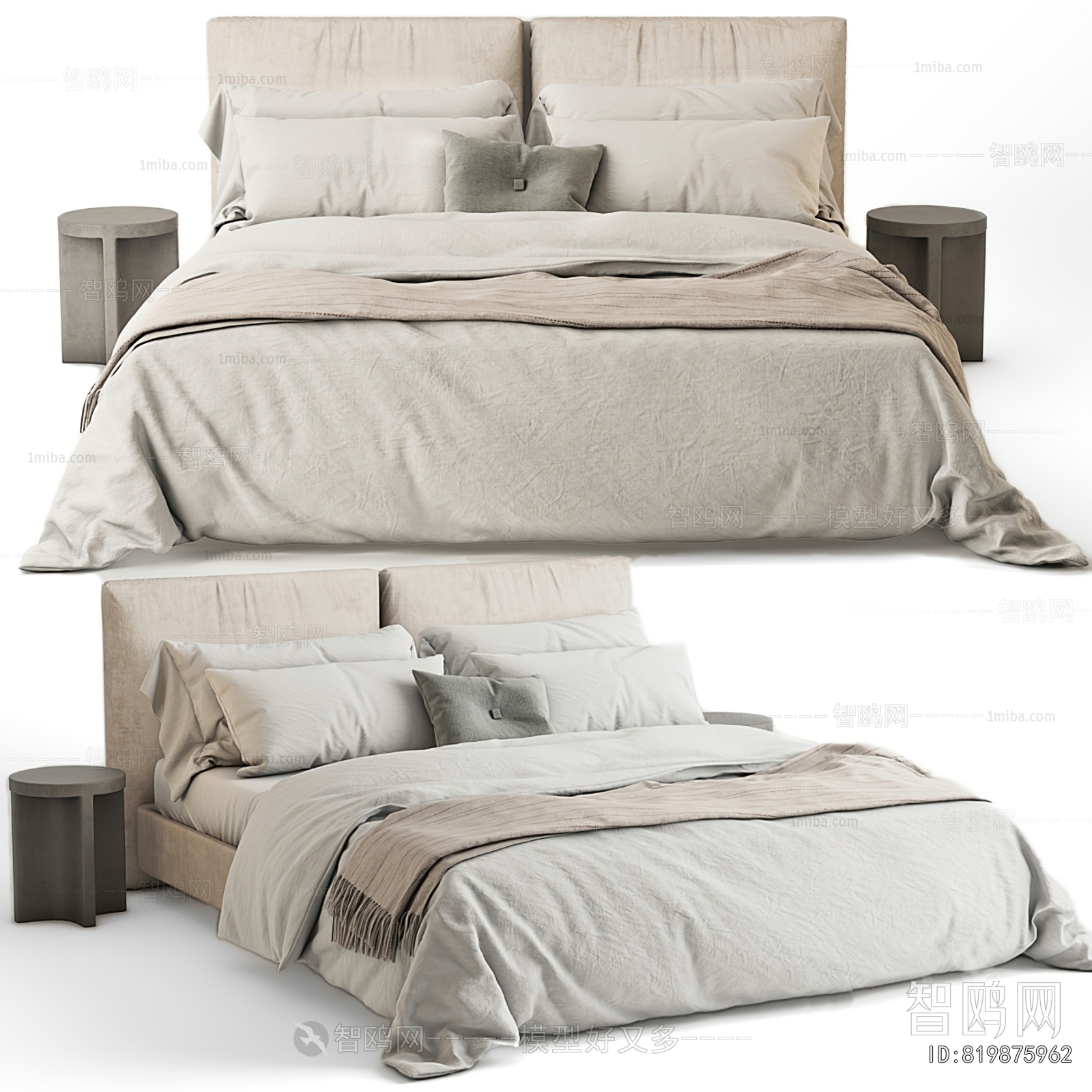 Modern Double Bed