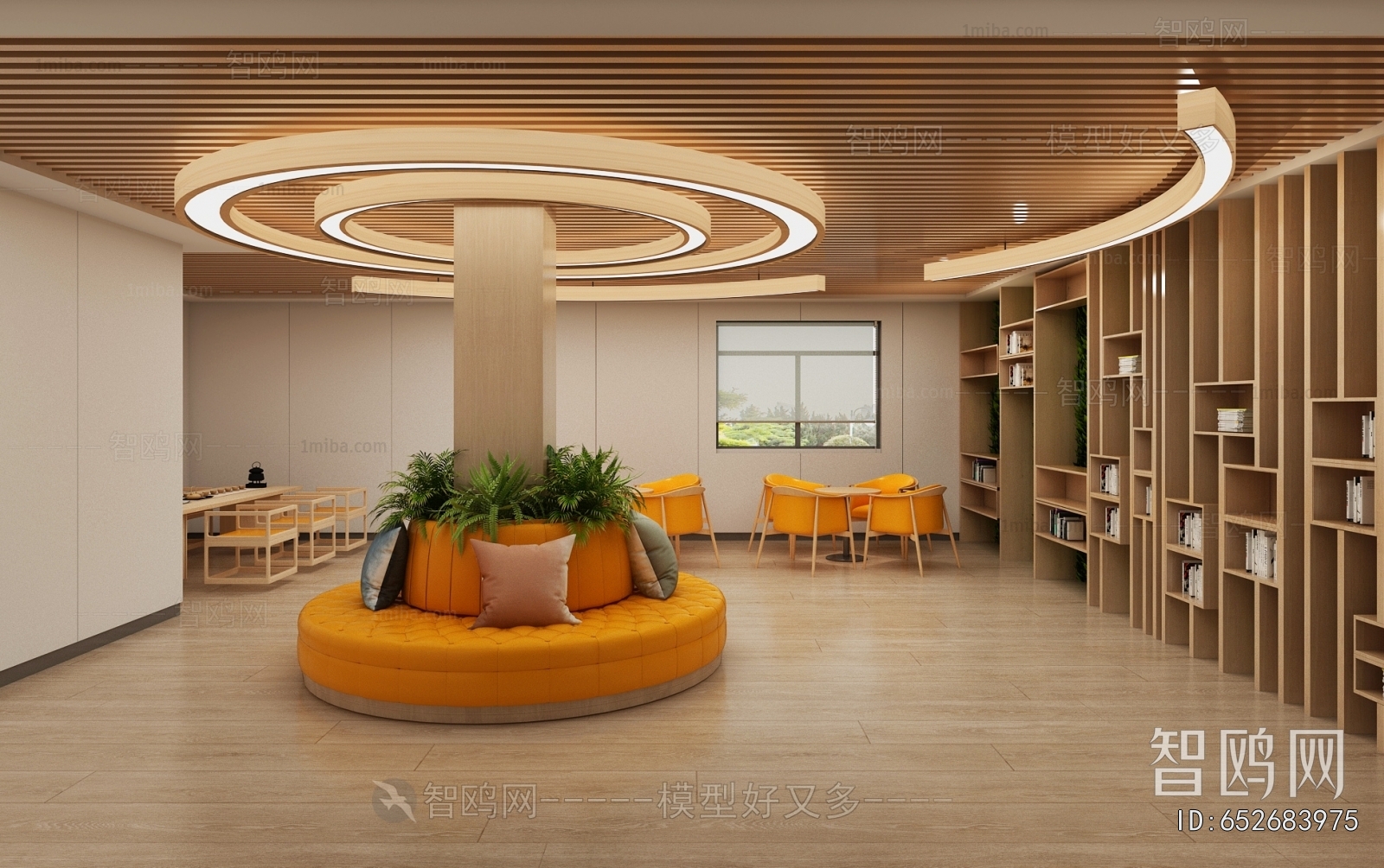 Modern Bookstore Book Bar