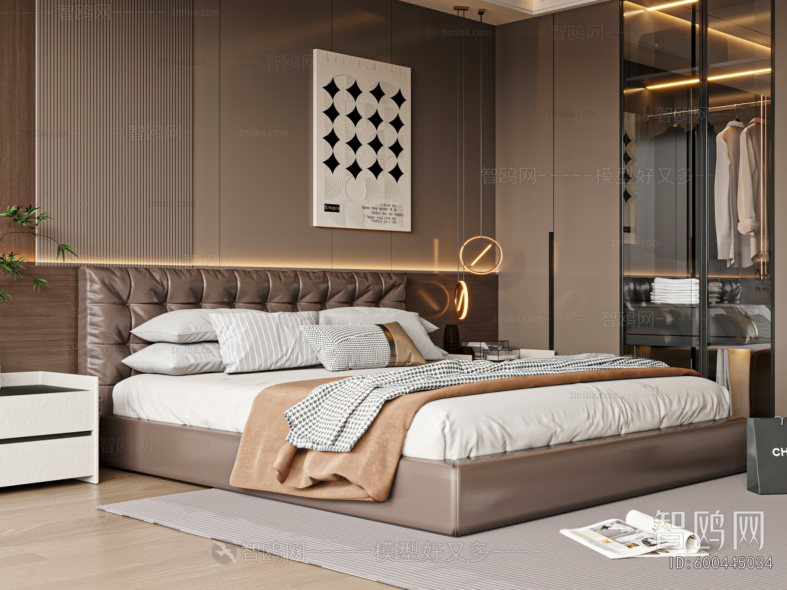 Modern Double Bed