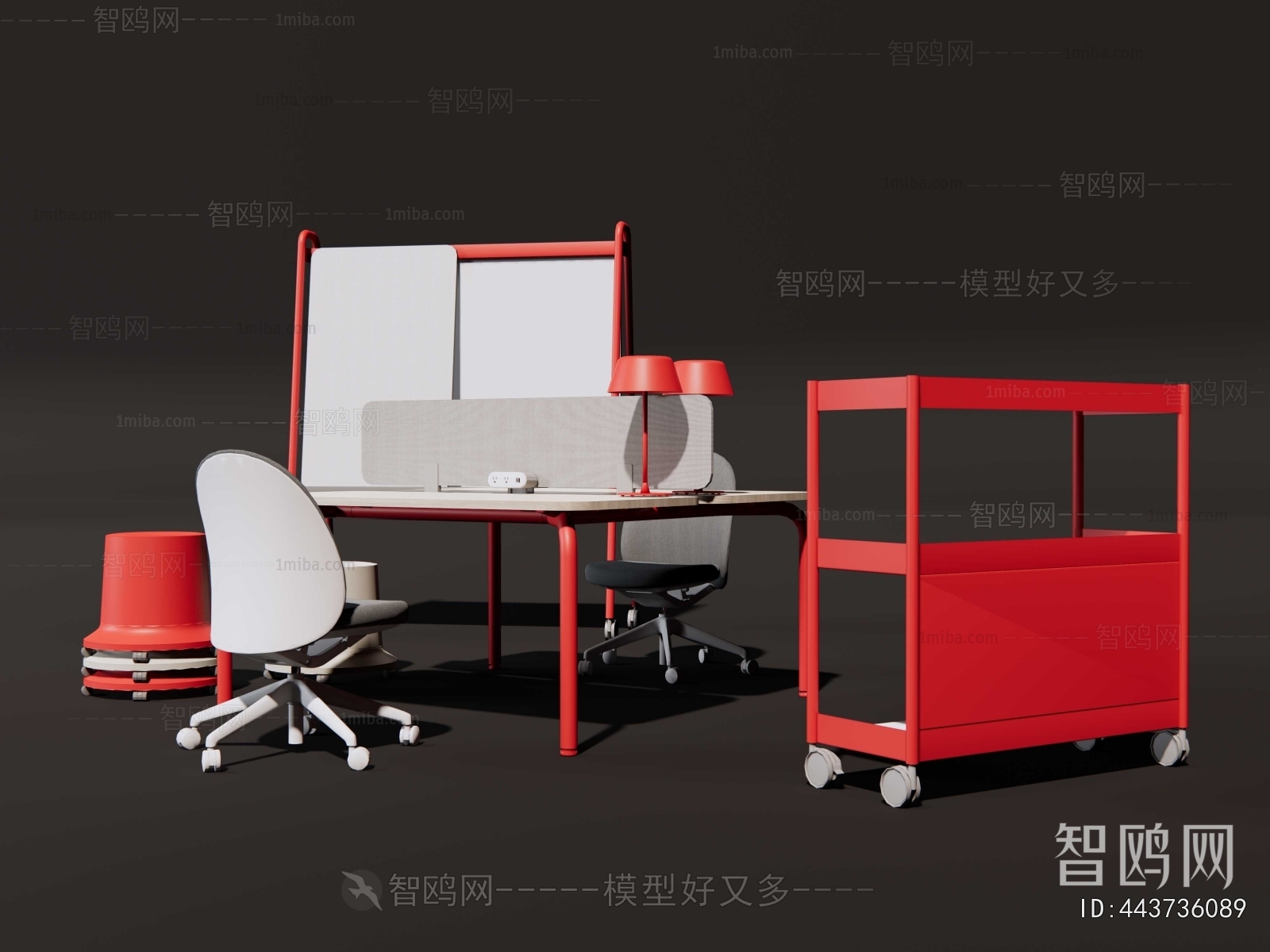 Modern Office Desk And Chair