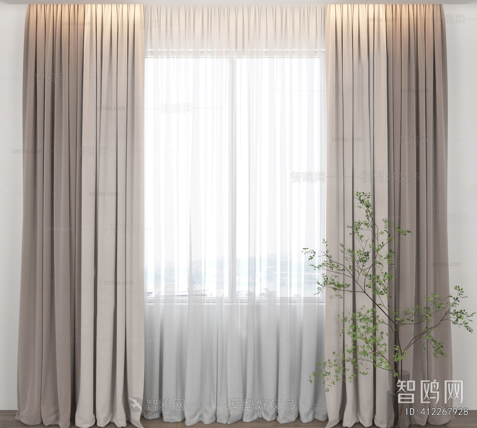 Modern The Curtain