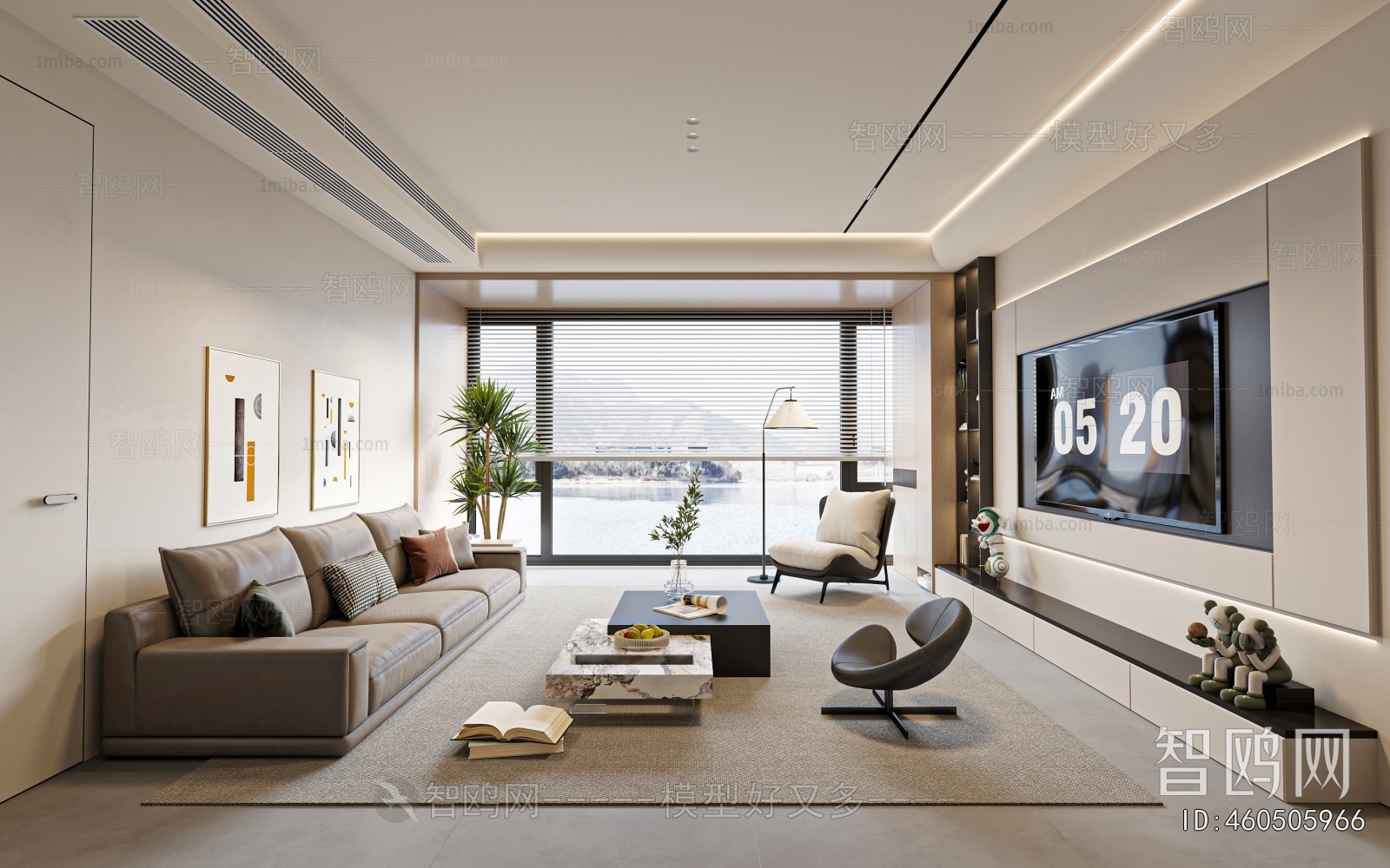 Modern A Living Room