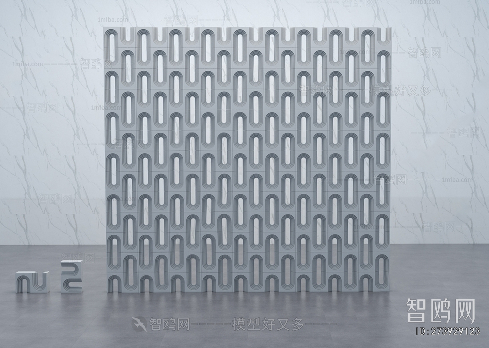 Modern Cement Brick Screen Partition