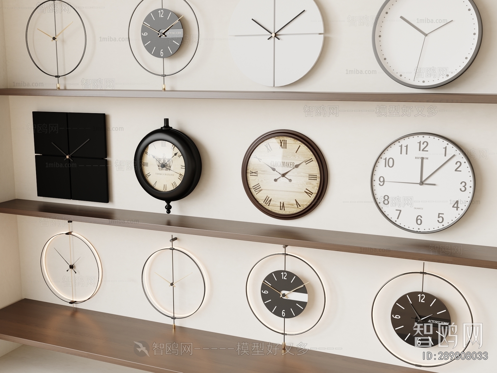 Modern Clocks And Watches