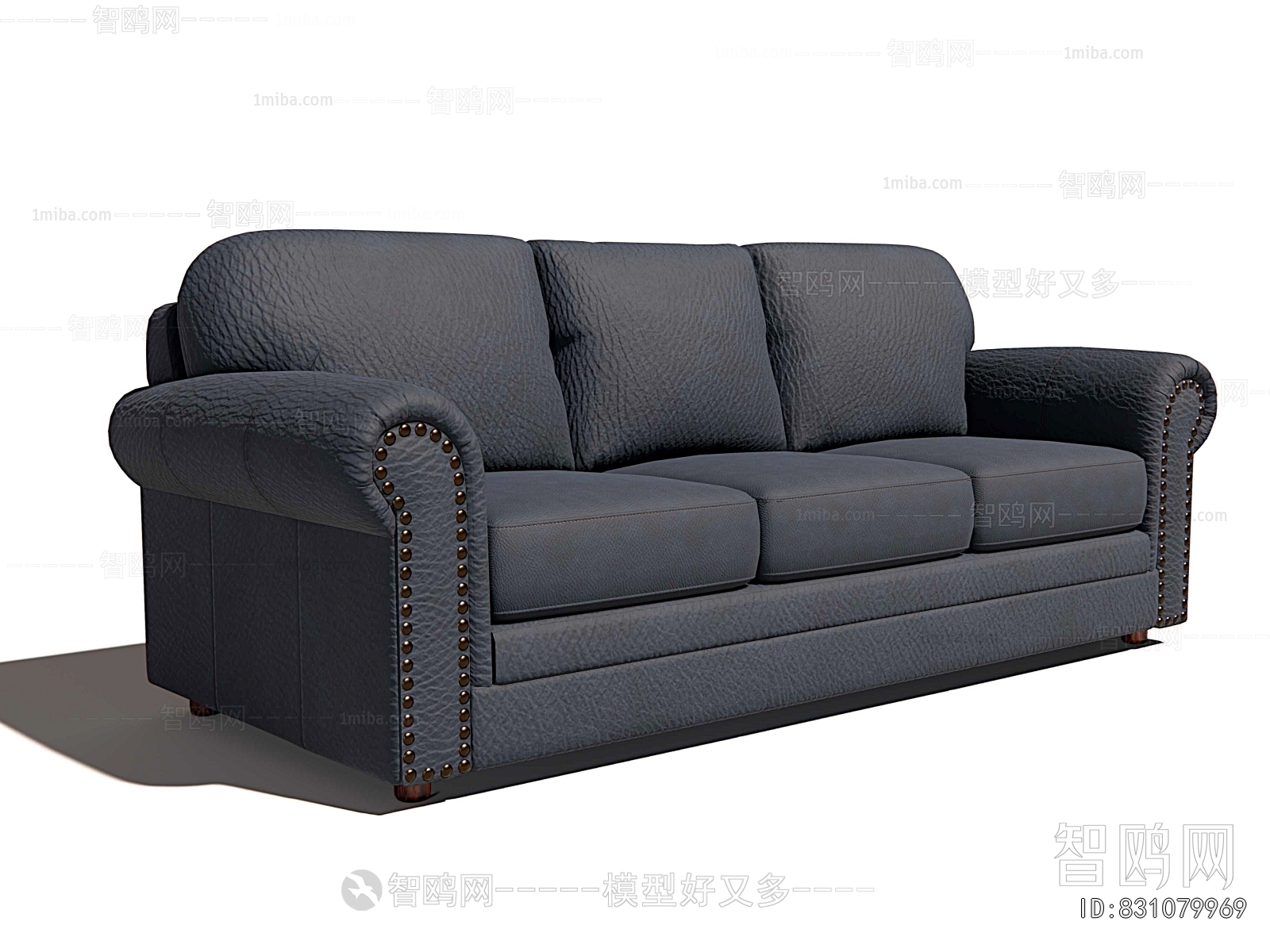 American Style Three-seat Sofa