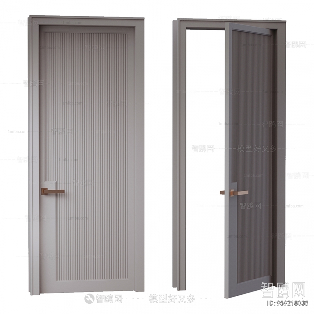 Modern Single Door