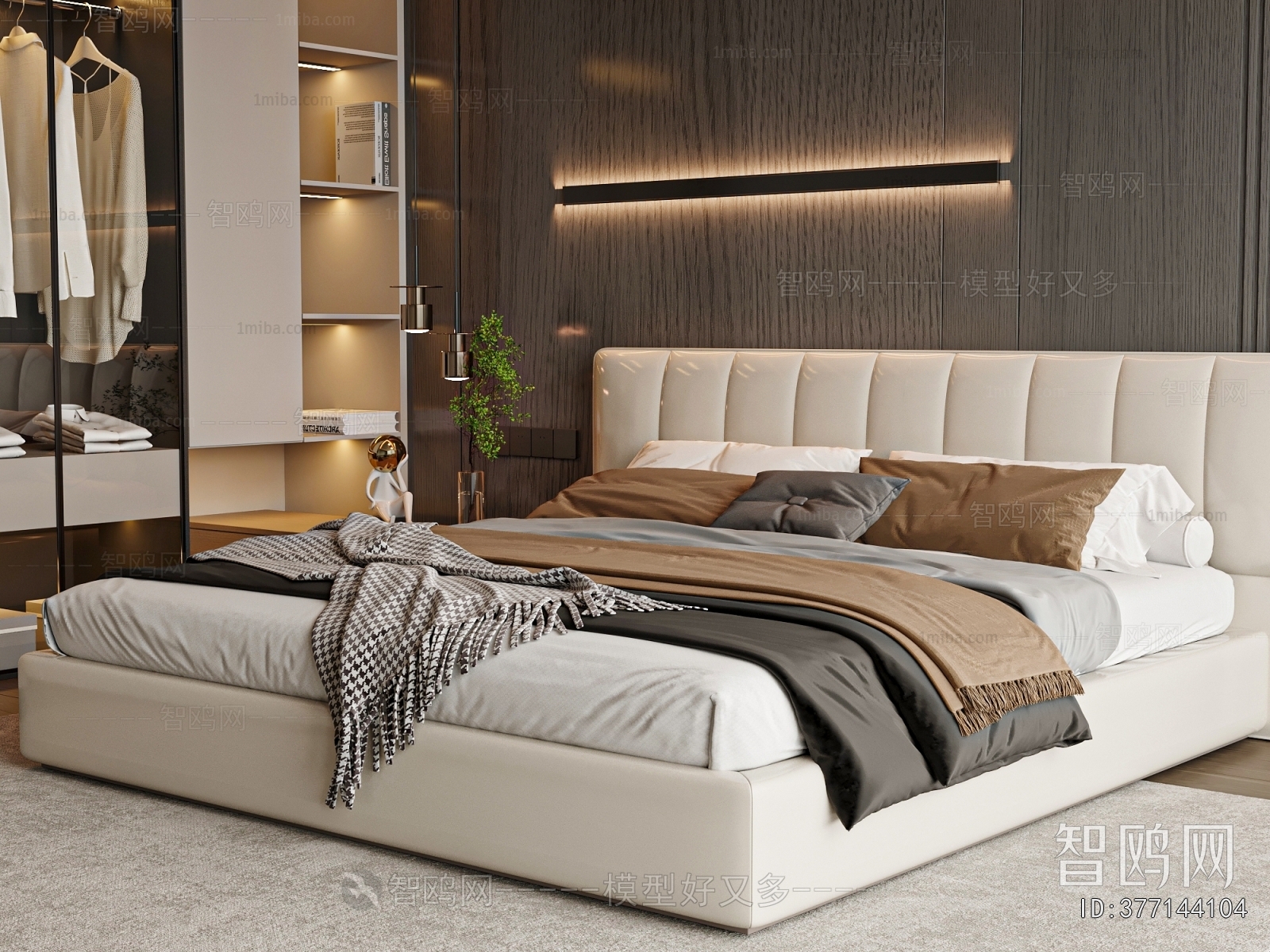 Modern Double Bed