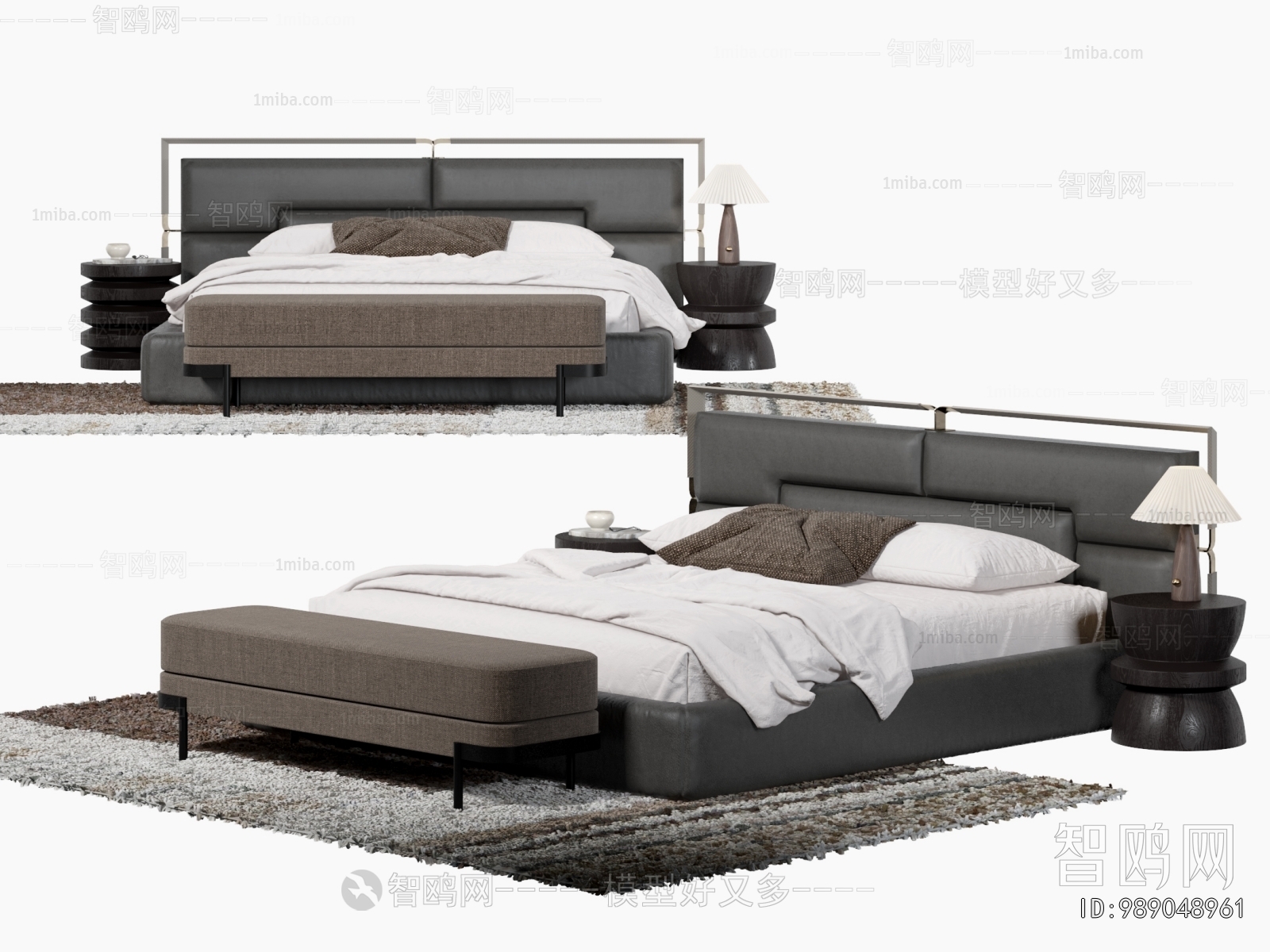 Modern Double Bed