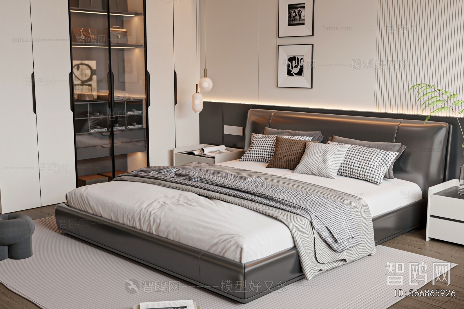 Modern Double Bed