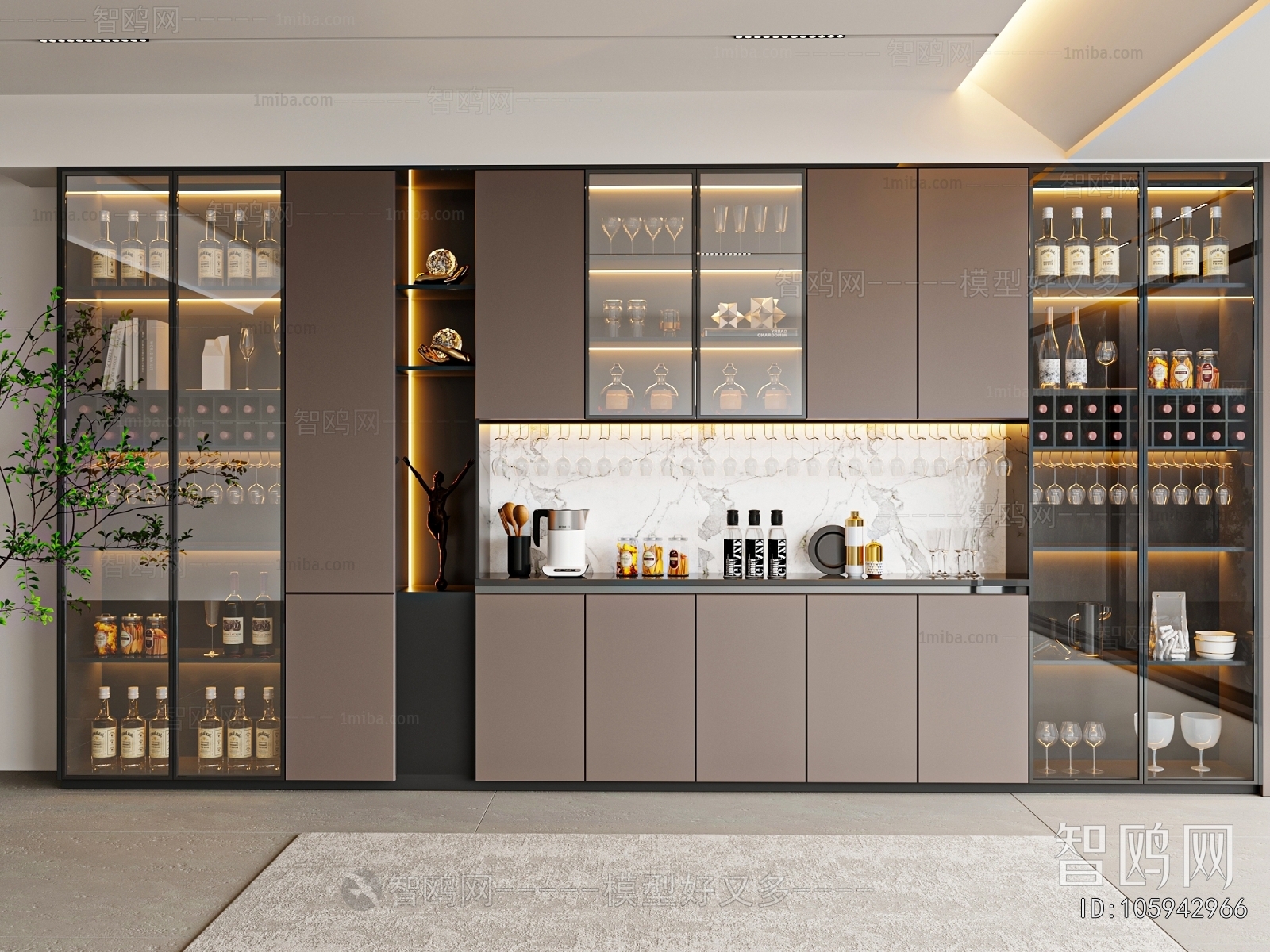 Modern Wine Cabinet