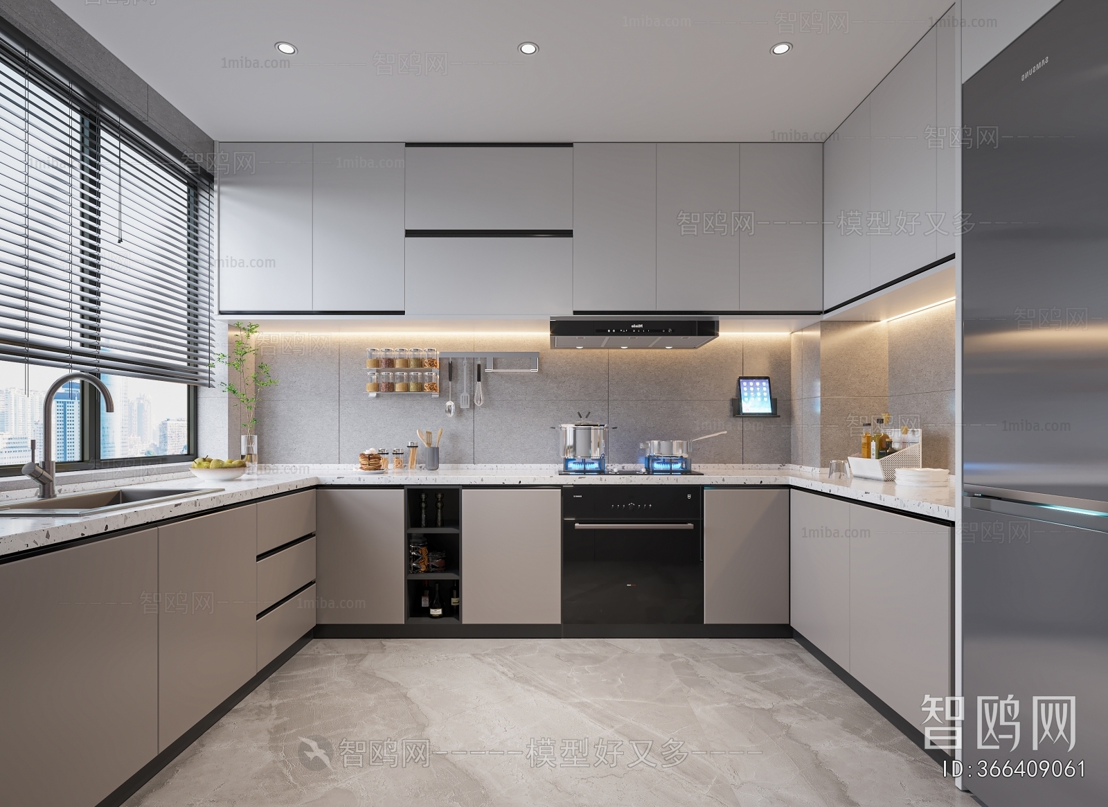 Modern The Kitchen