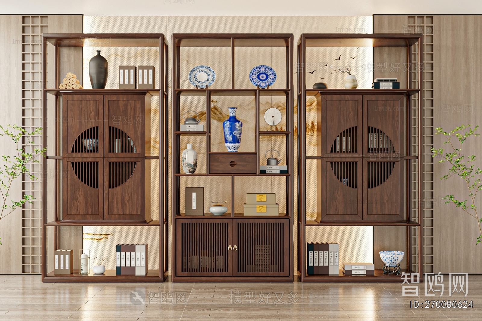 New Chinese Style Antique Rack