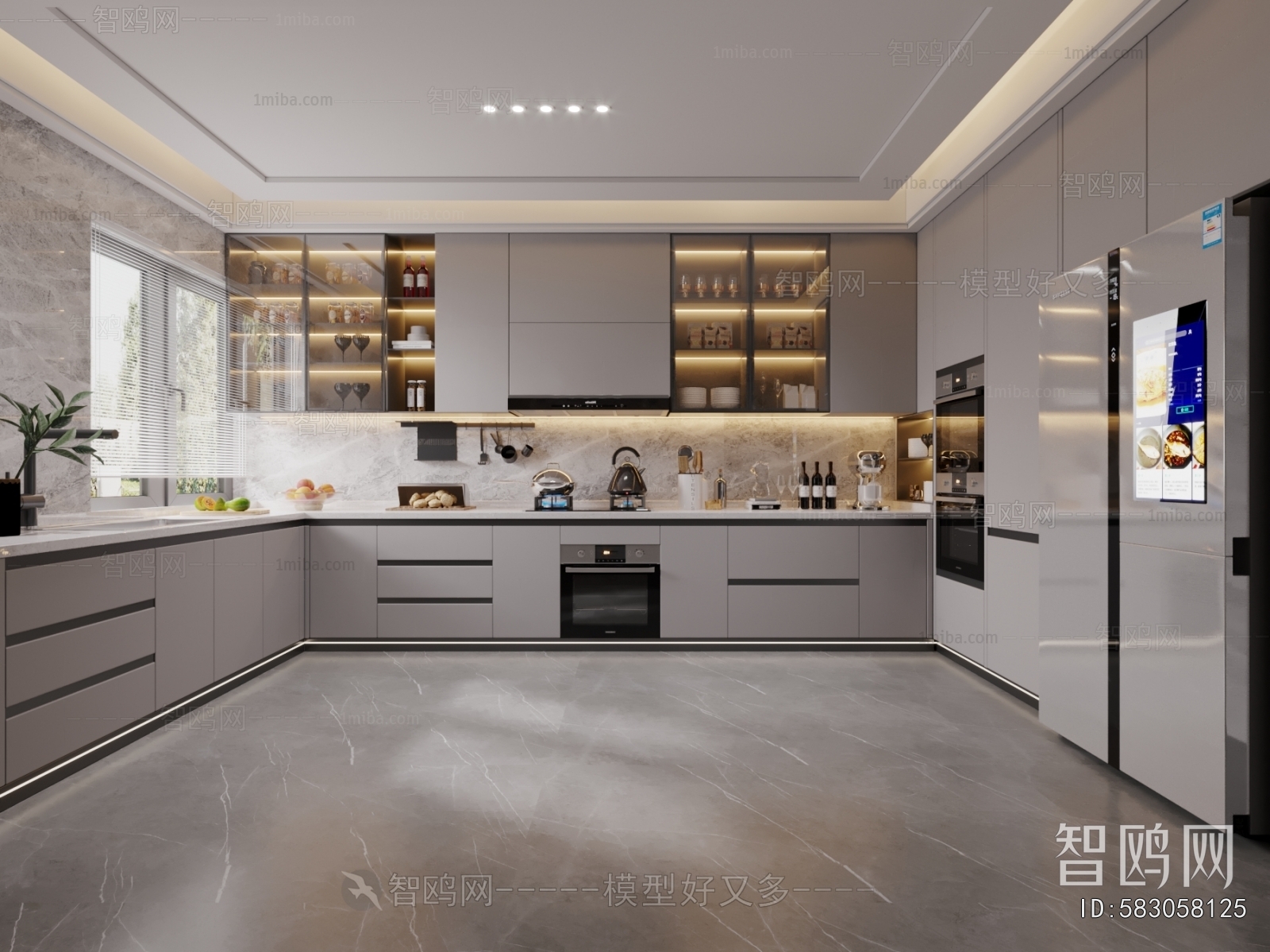 Modern The Kitchen