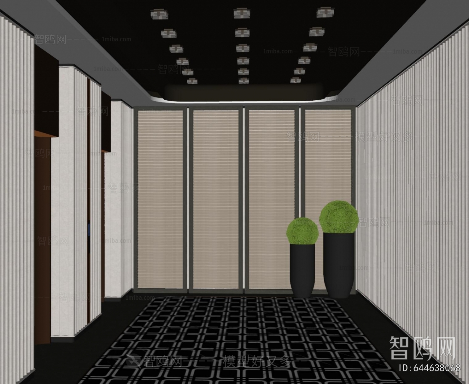 Modern Elevator Hall