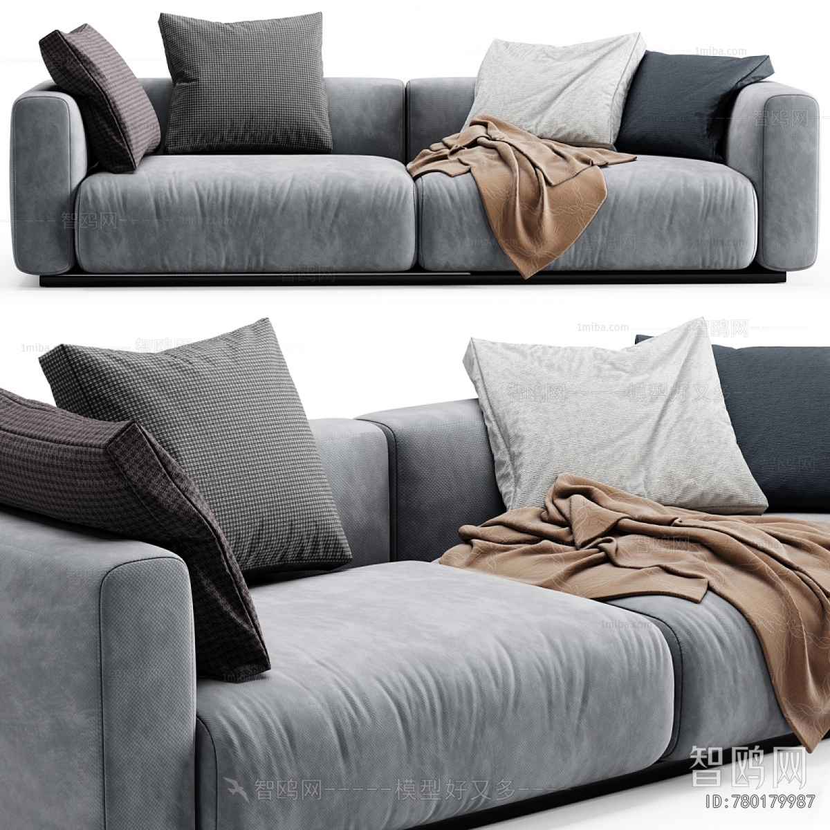 Modern Three-seat Sofa