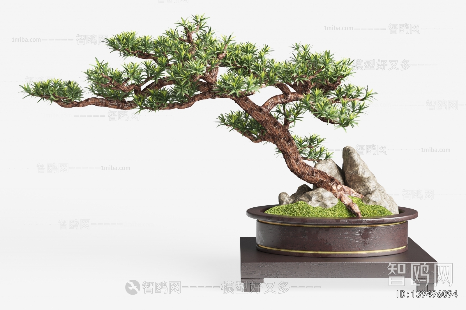 New Chinese Style Bonsai