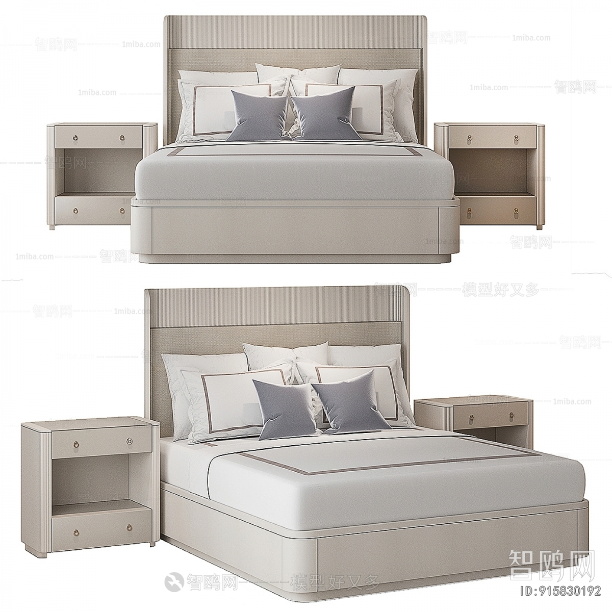 Modern Double Bed