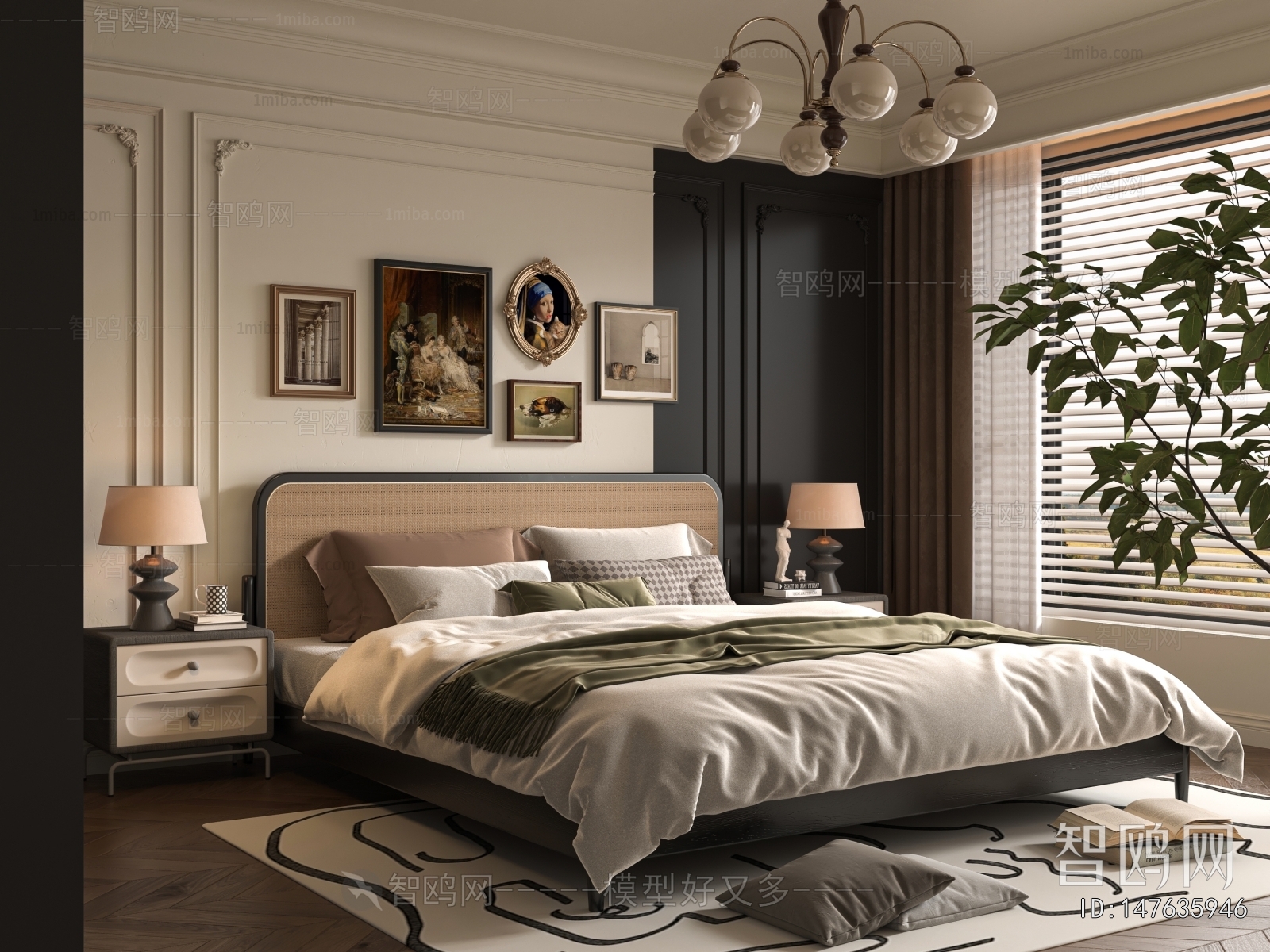 French Style Bedroom