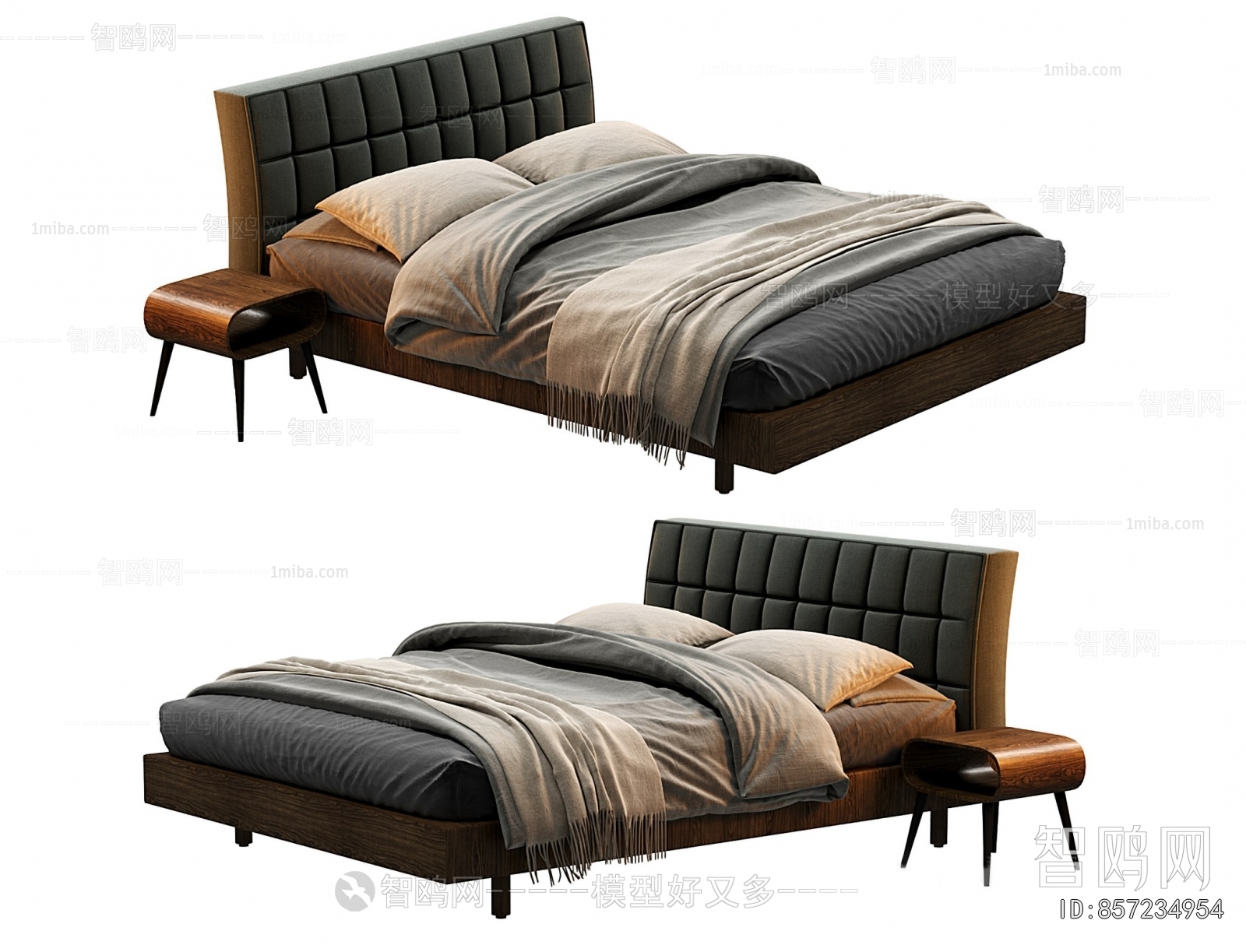 Modern Double Bed