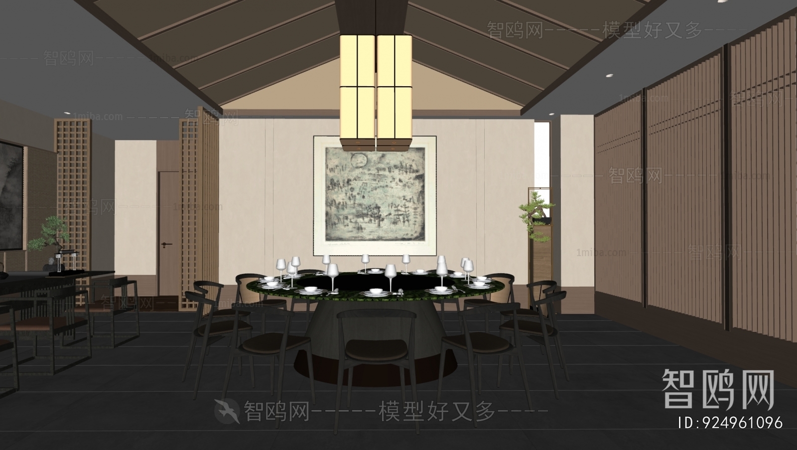 New Chinese Style Restaurant Box