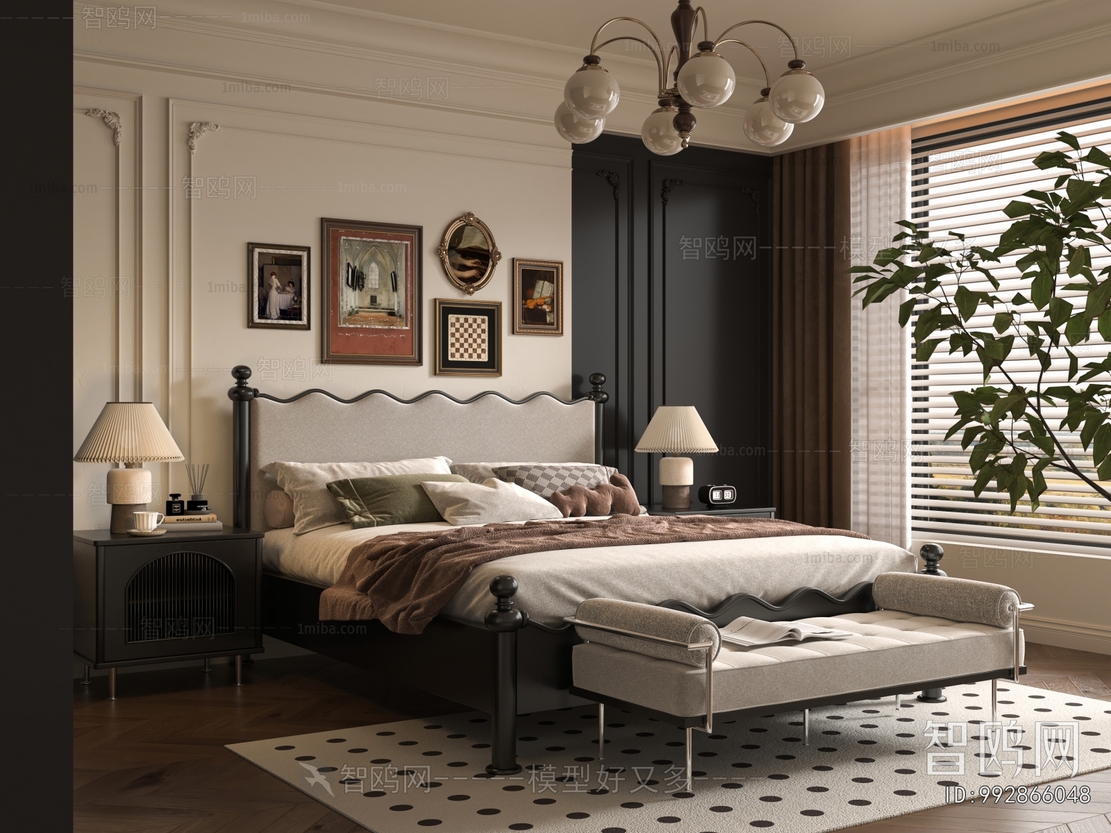 French Style Bedroom