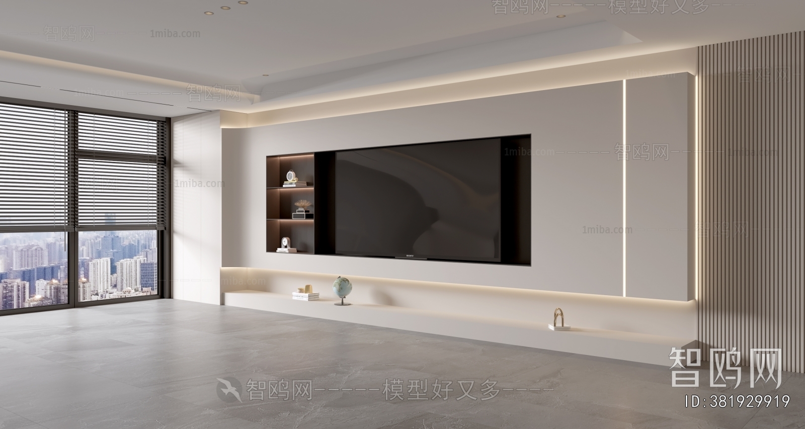 Modern TV Wall