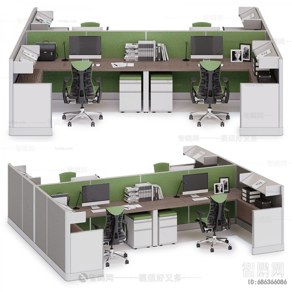 Modern Office Desk And Chair