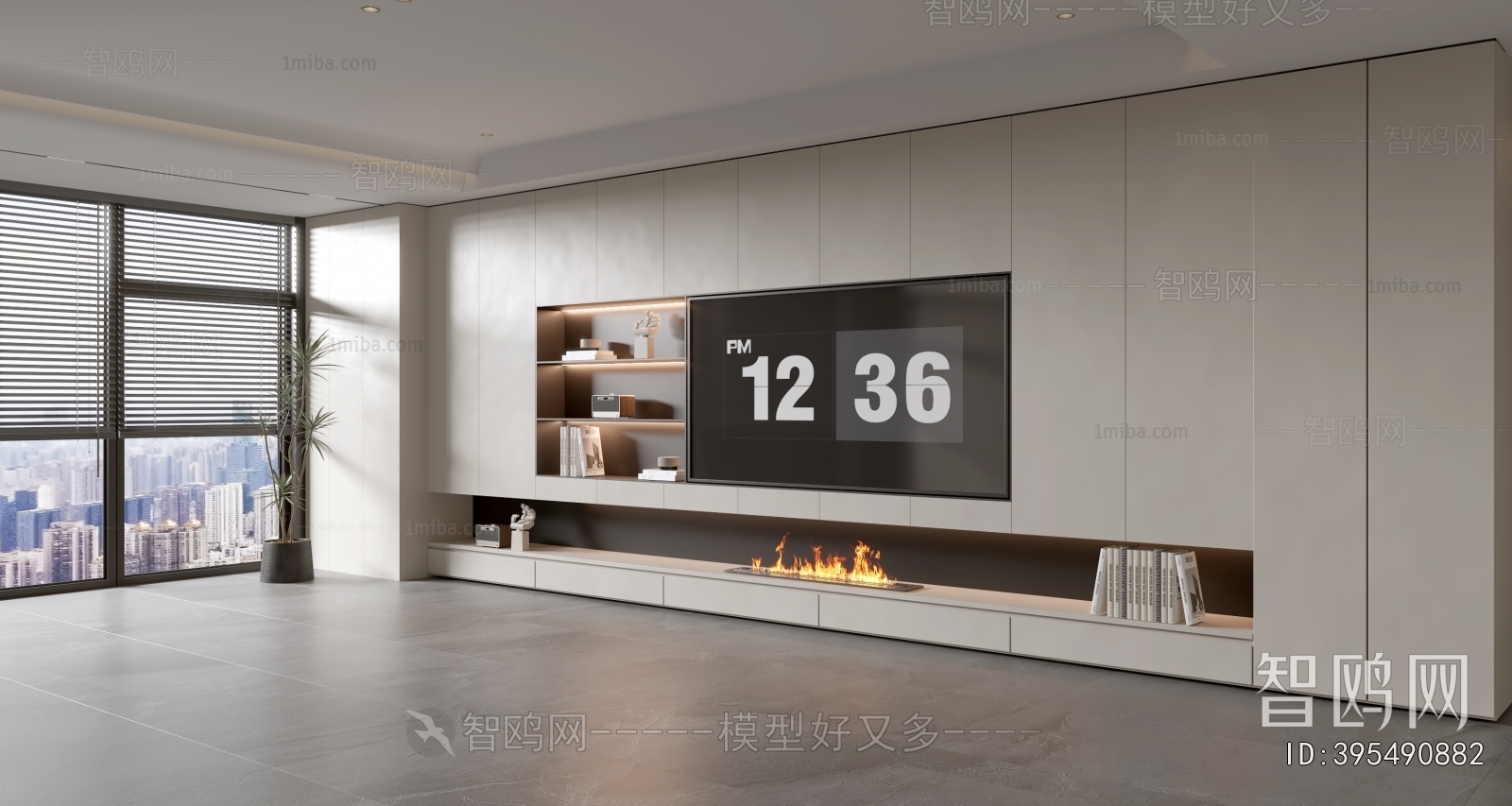 Modern TV Wall