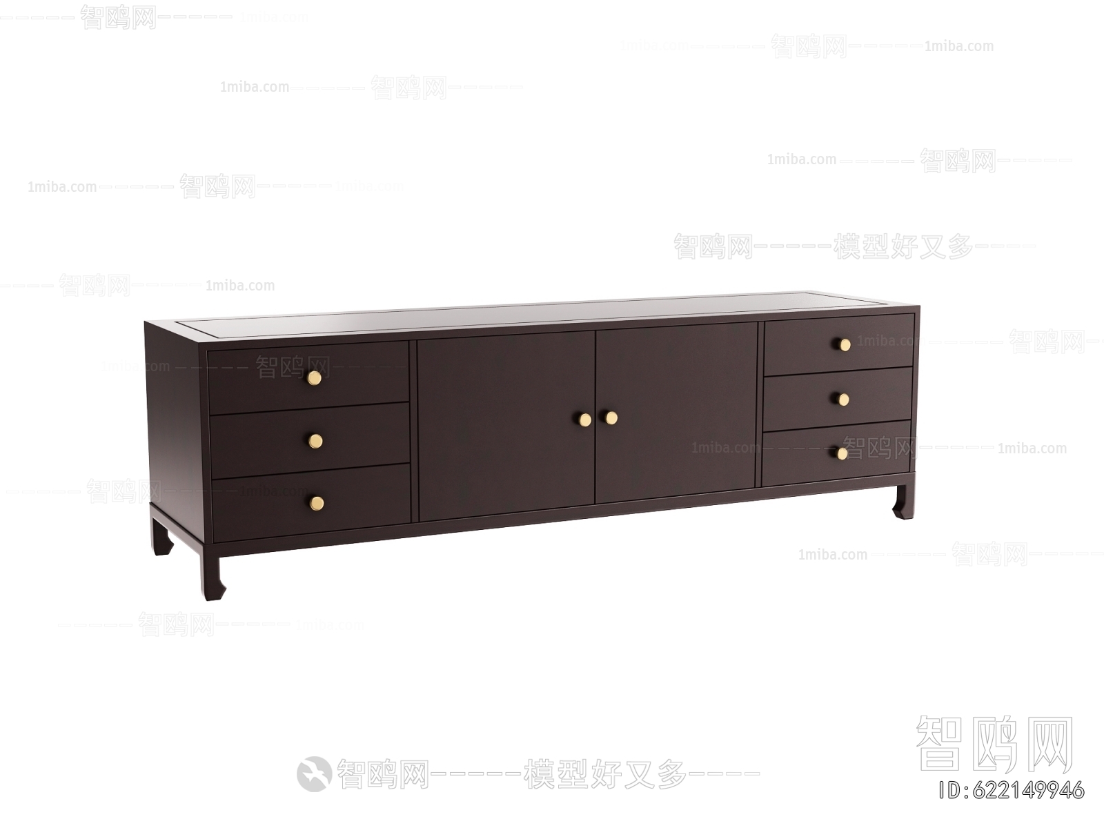 New Chinese Style TV Cabinet