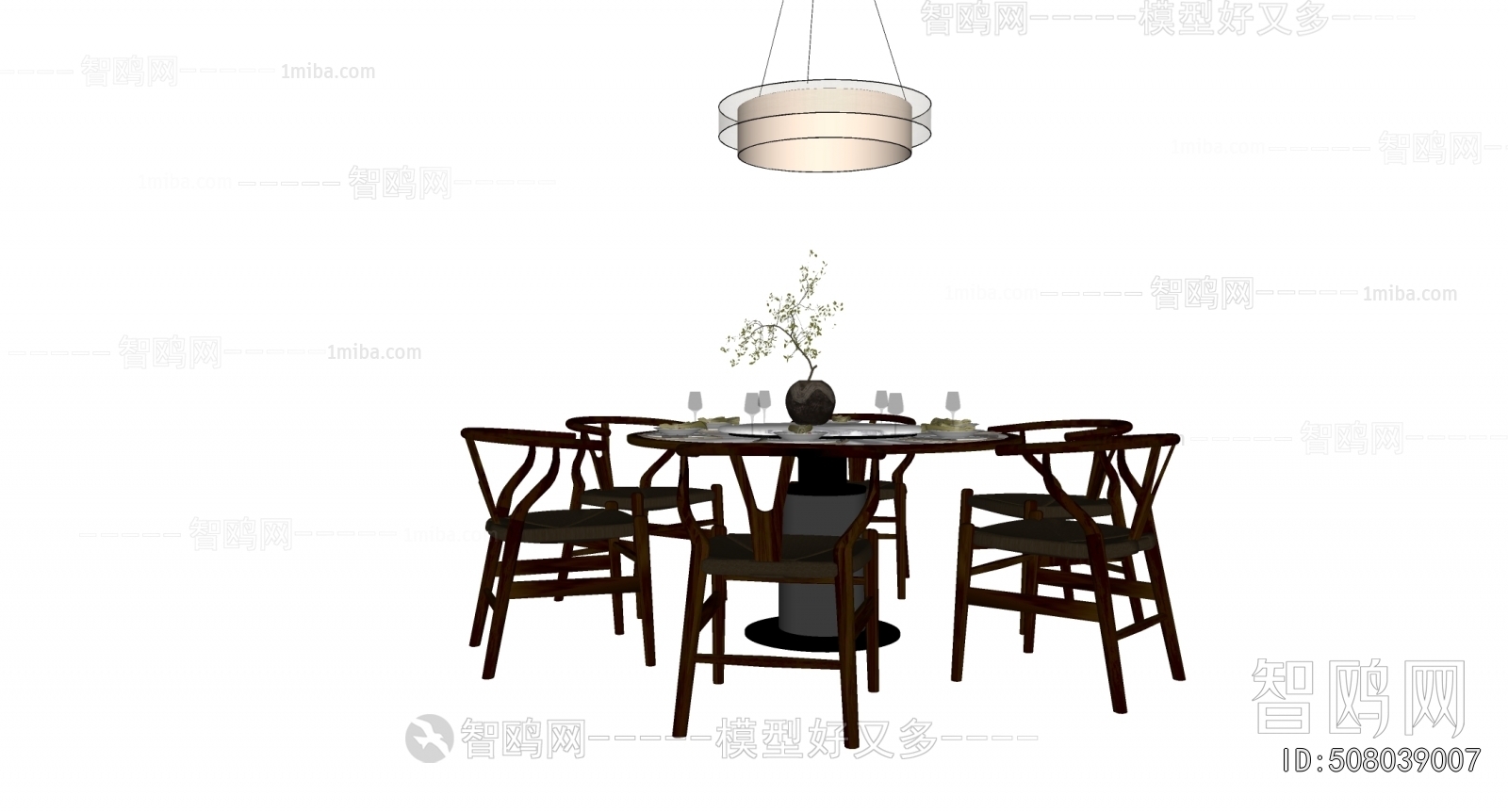 New Chinese Style Dining Table And Chairs