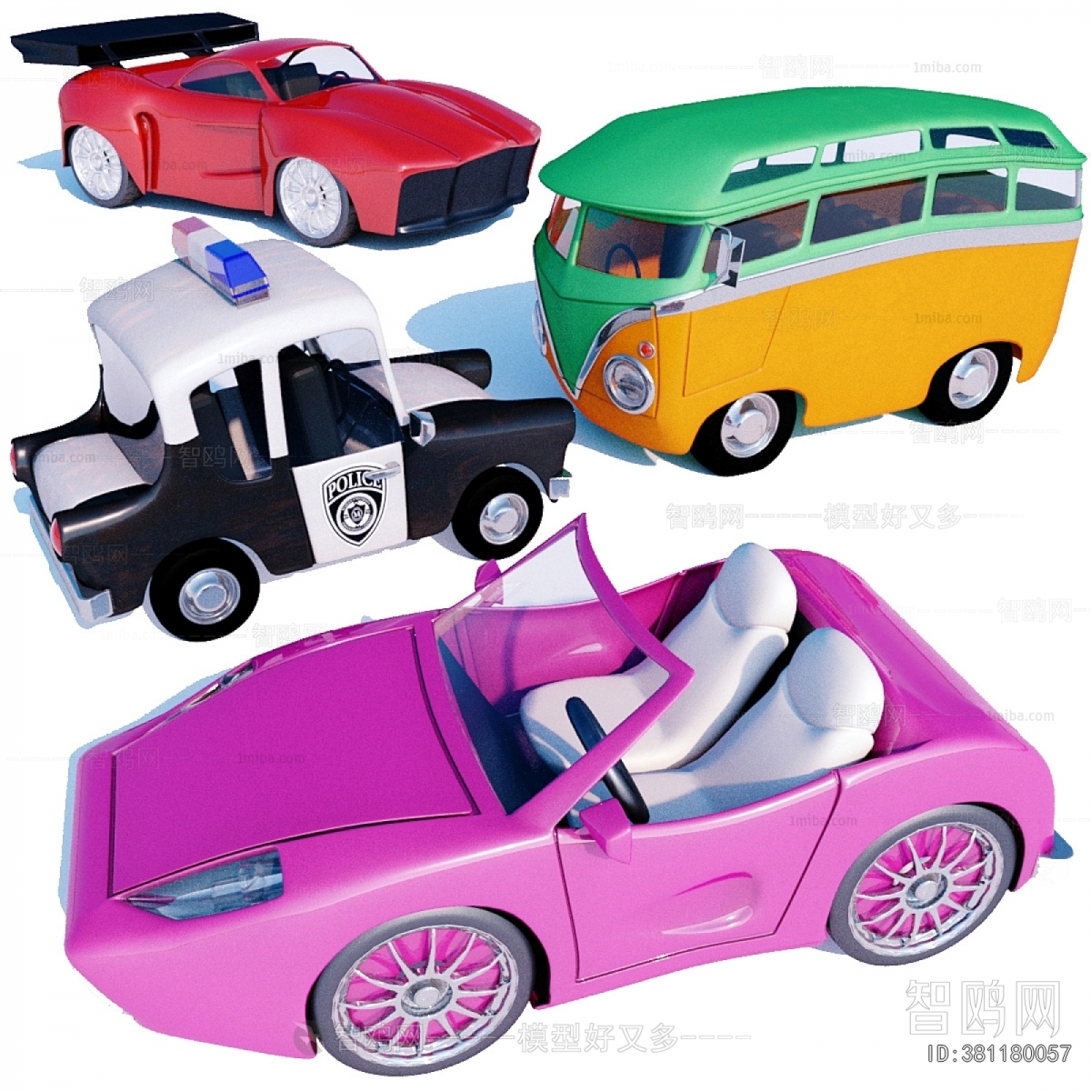 Modern Toy Vehicles