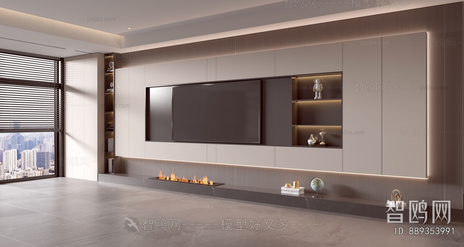 Modern TV Wall