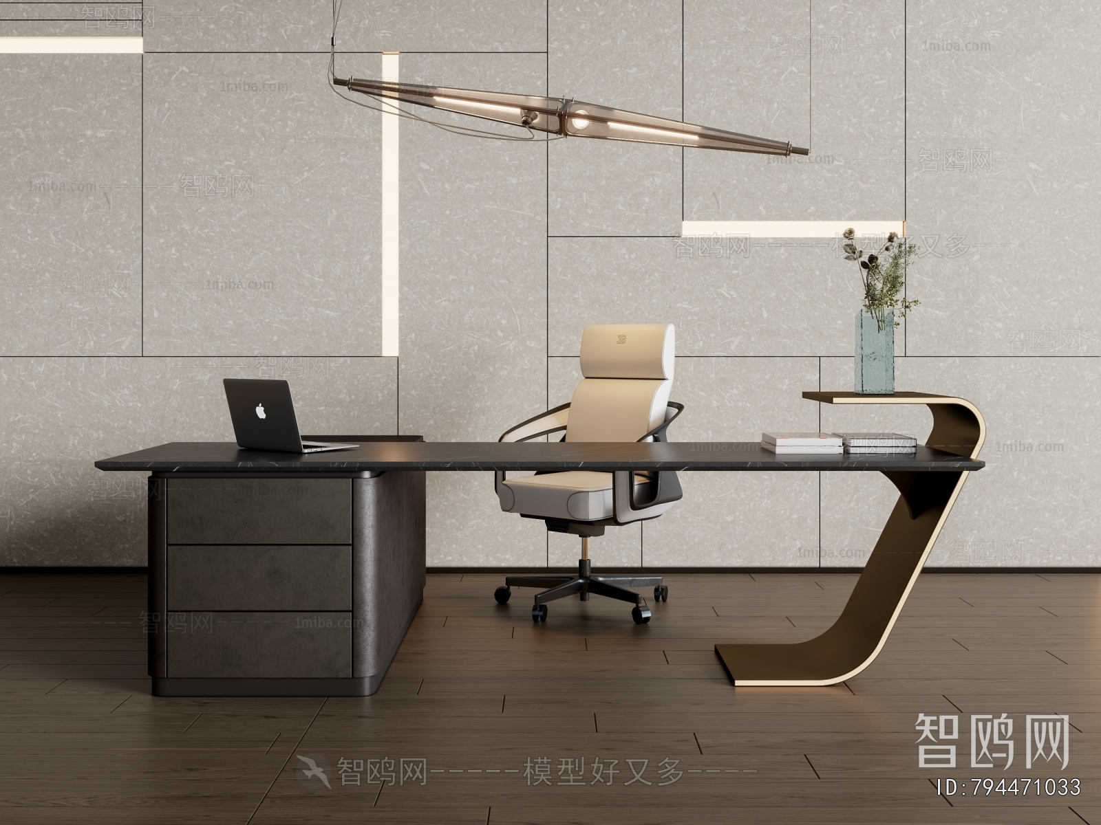 Modern Office Desk And Chair