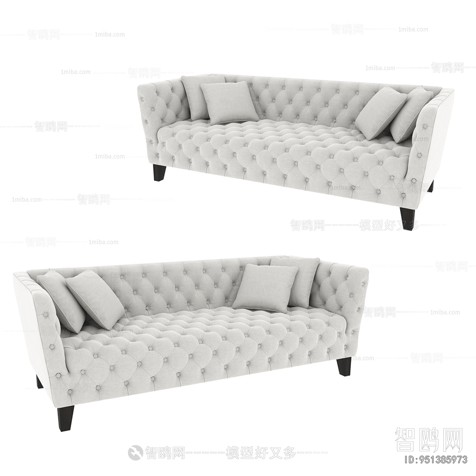 Modern Multi Person Sofa