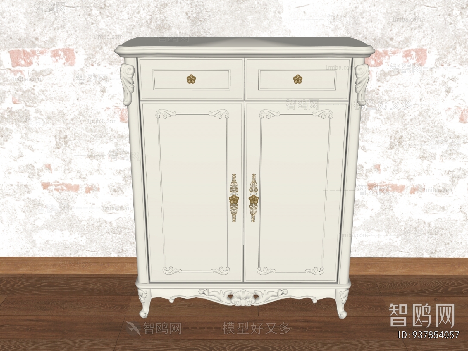 European Style Side Cabinet