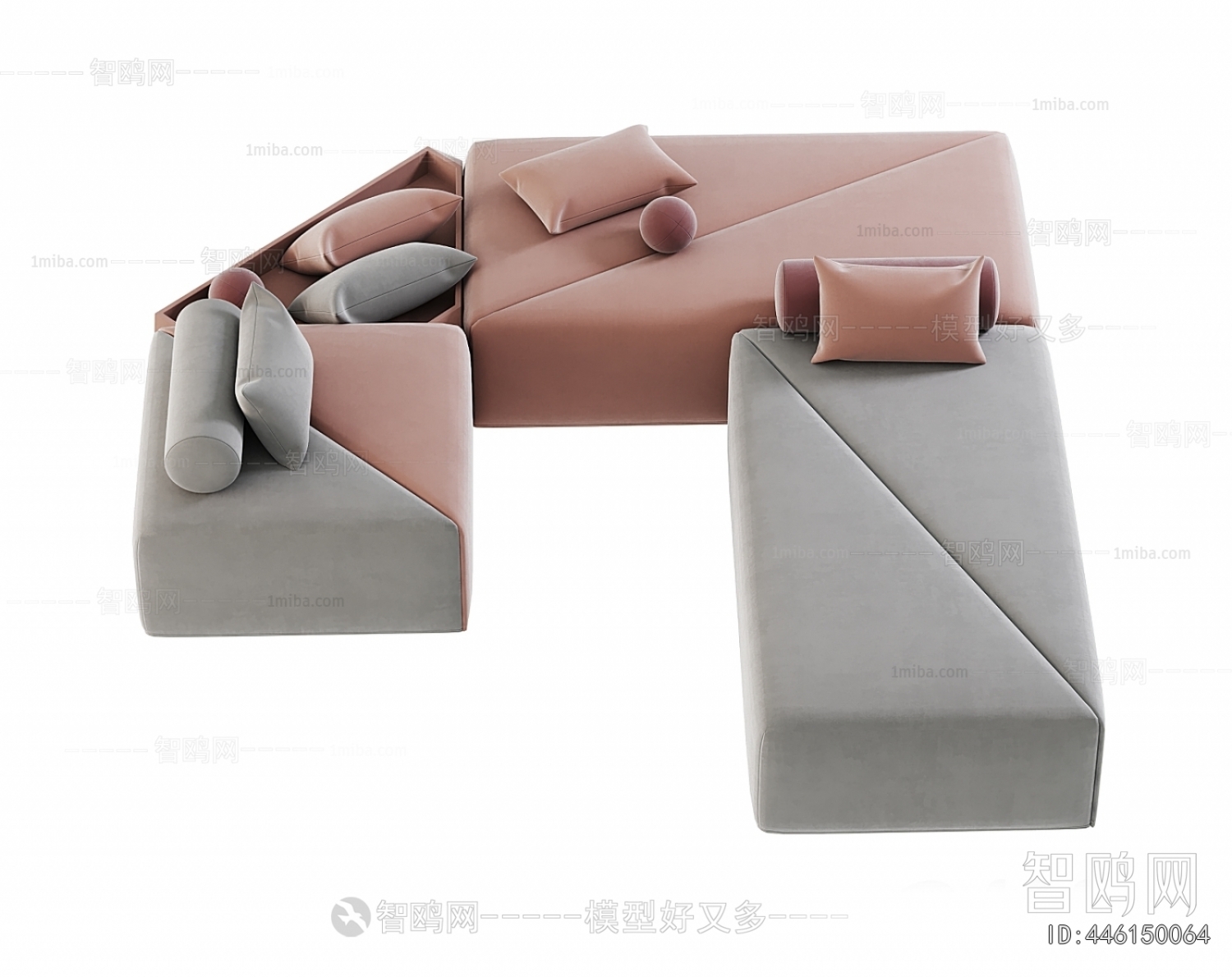 Modern Multi Person Sofa