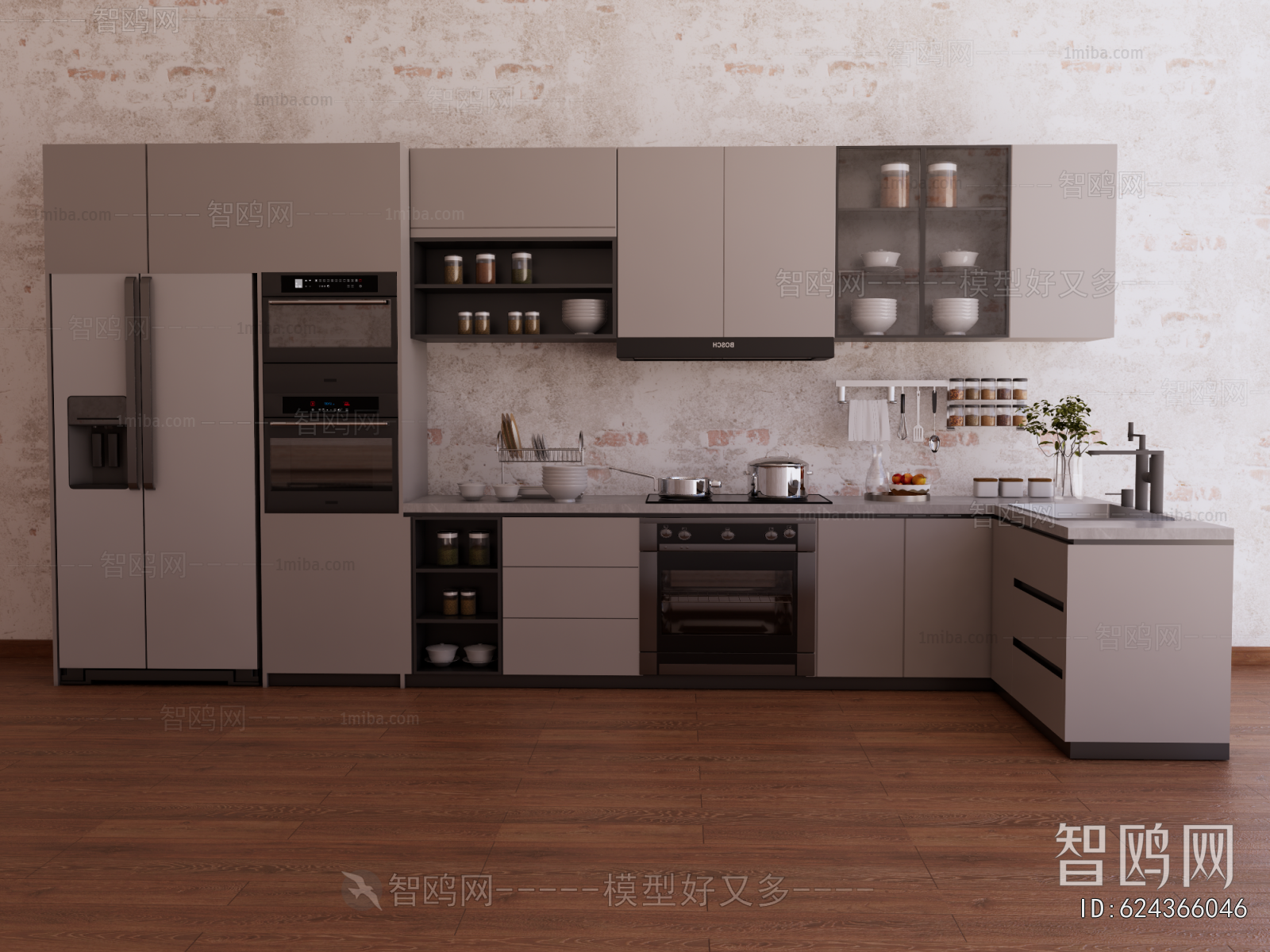 Modern Kitchen Cabinet