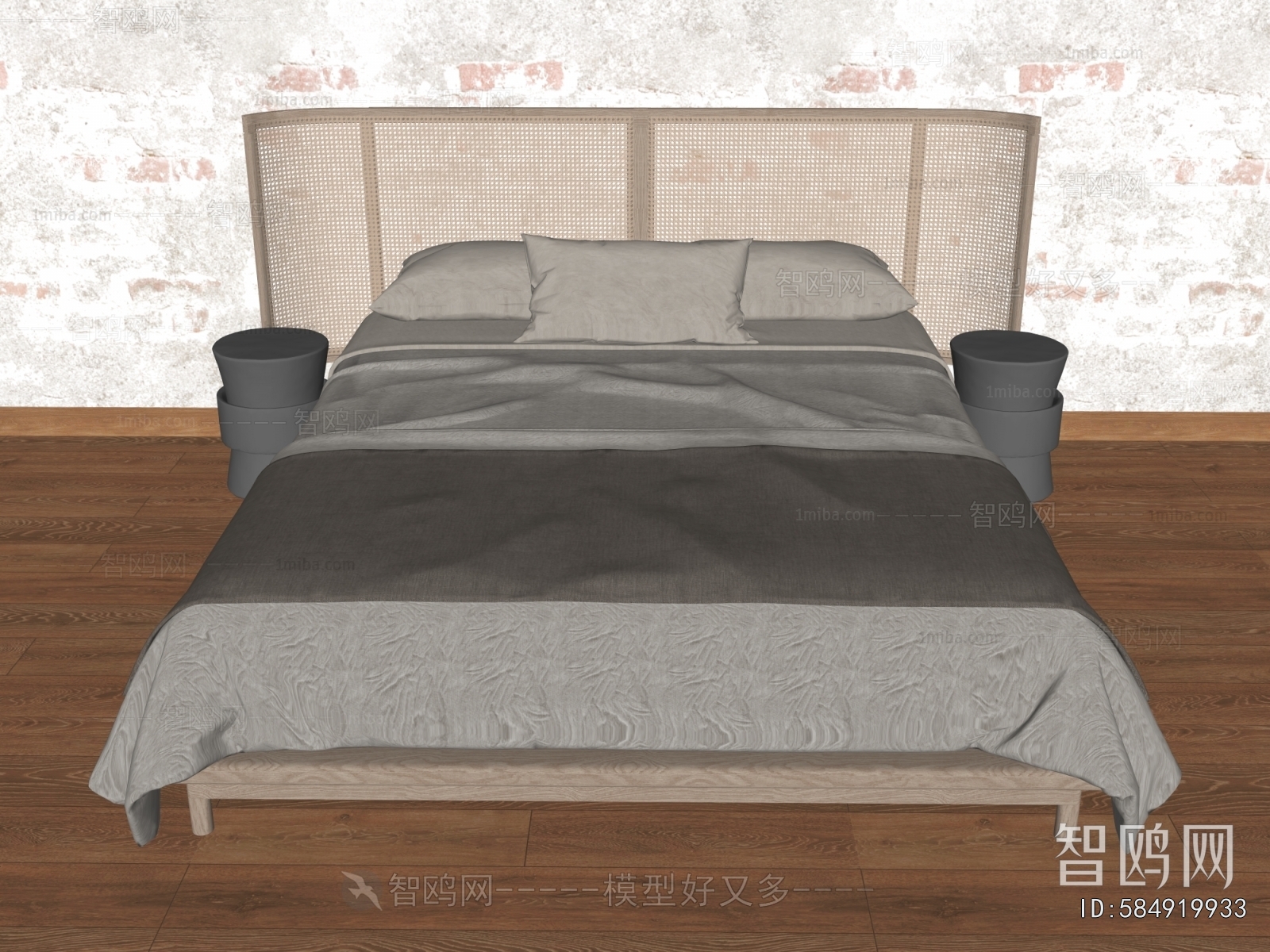 Modern Double Bed