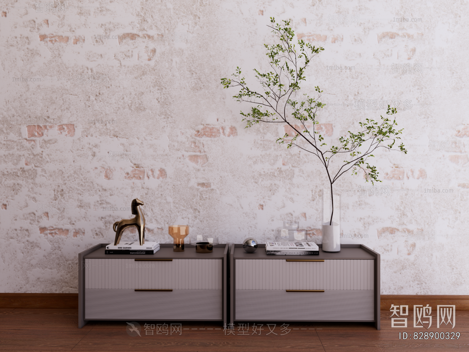 Modern Bedside Cupboard