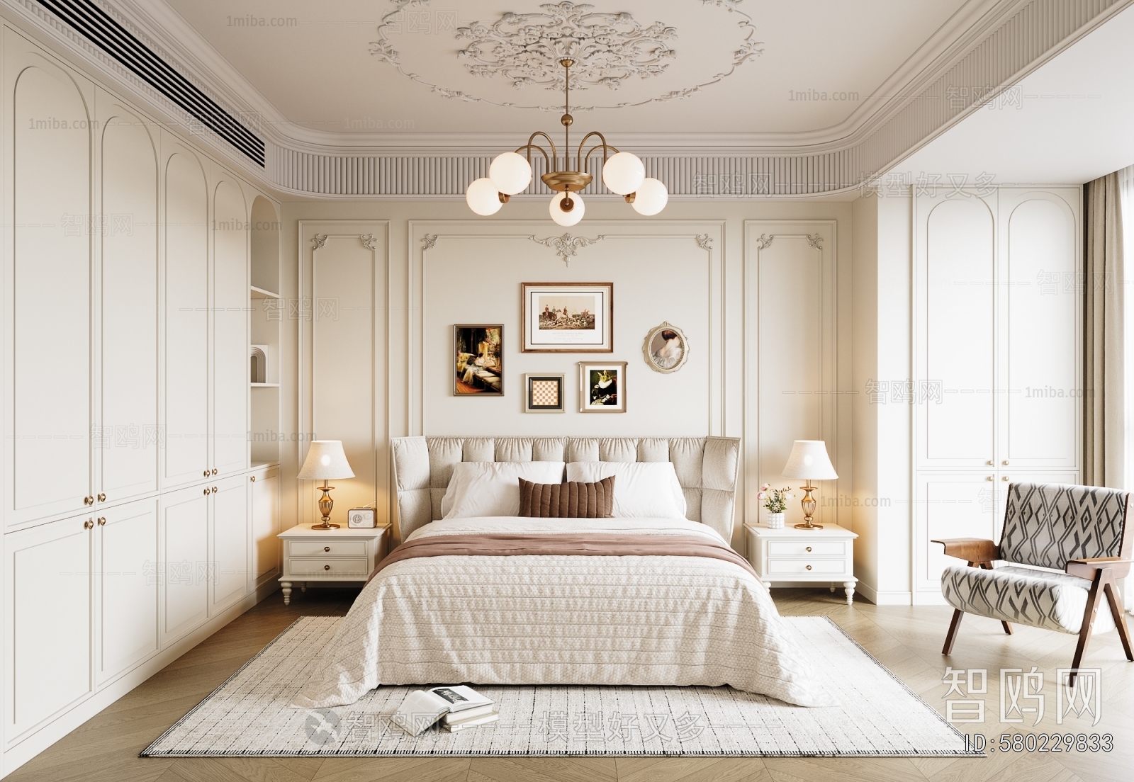 French Style Bedroom