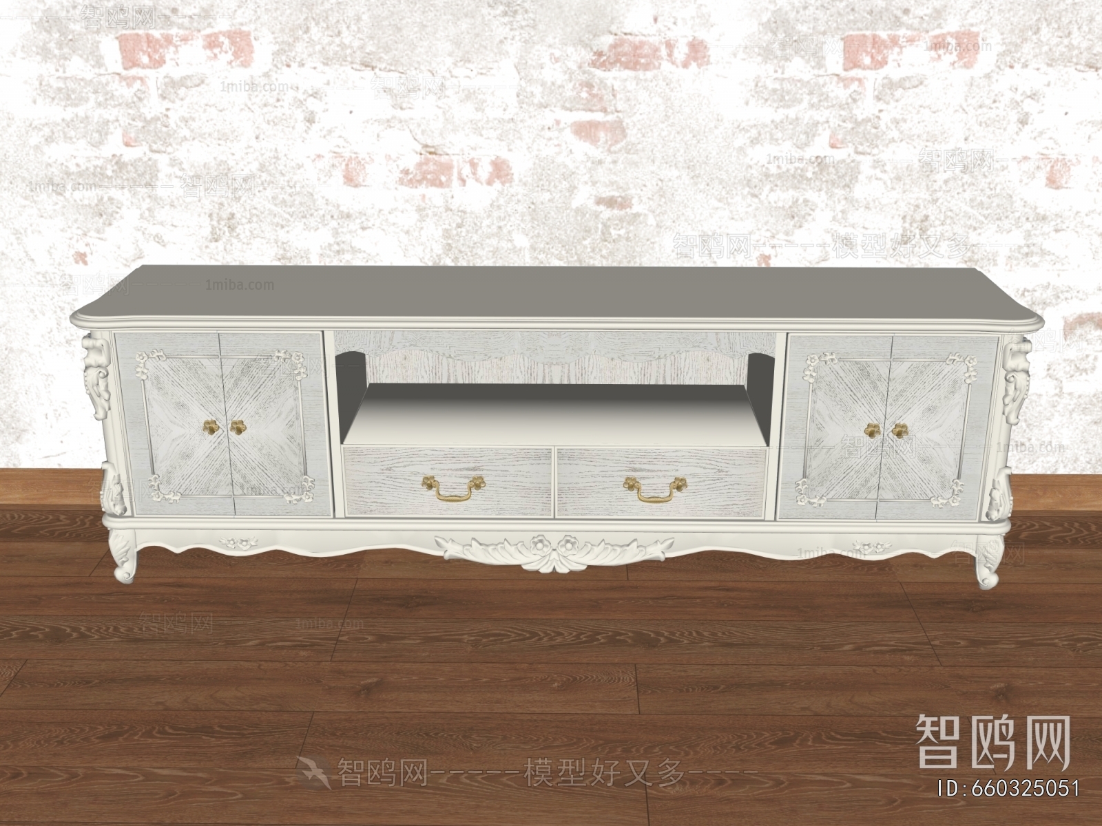 European Style TV Cabinet